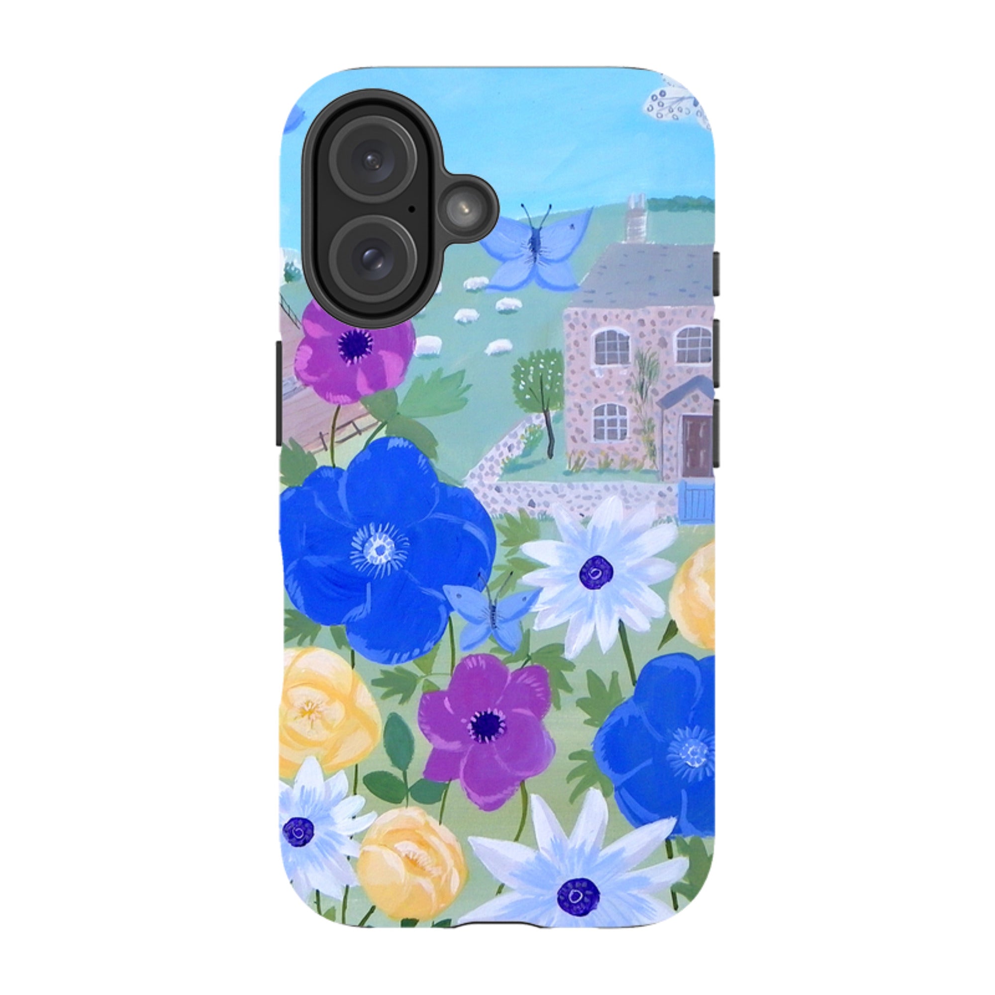 iPhone Tough Case - Cottage By Mary Stubberfield