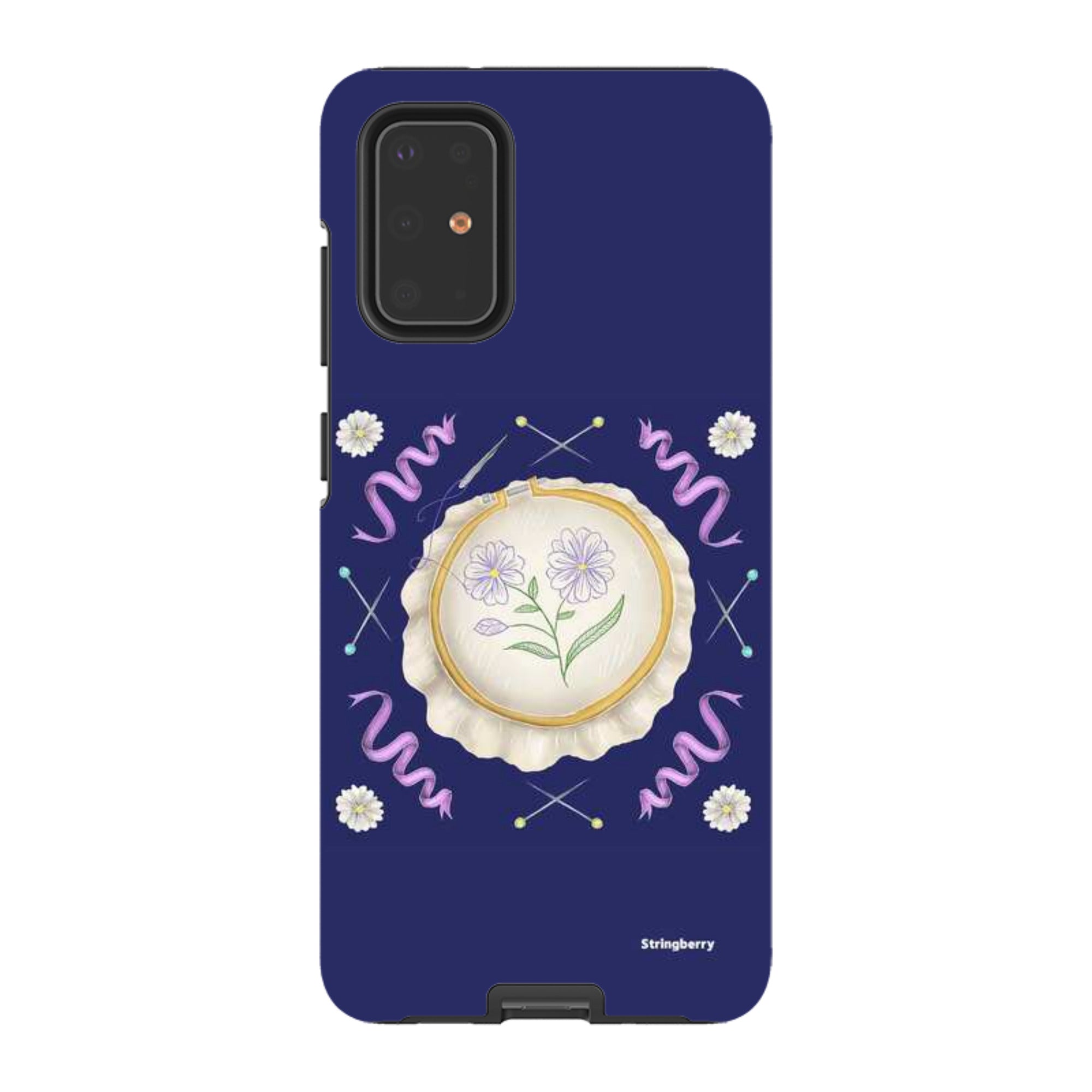 Samsung Tough Case - Daisy Needlework By Catherine Rowe
