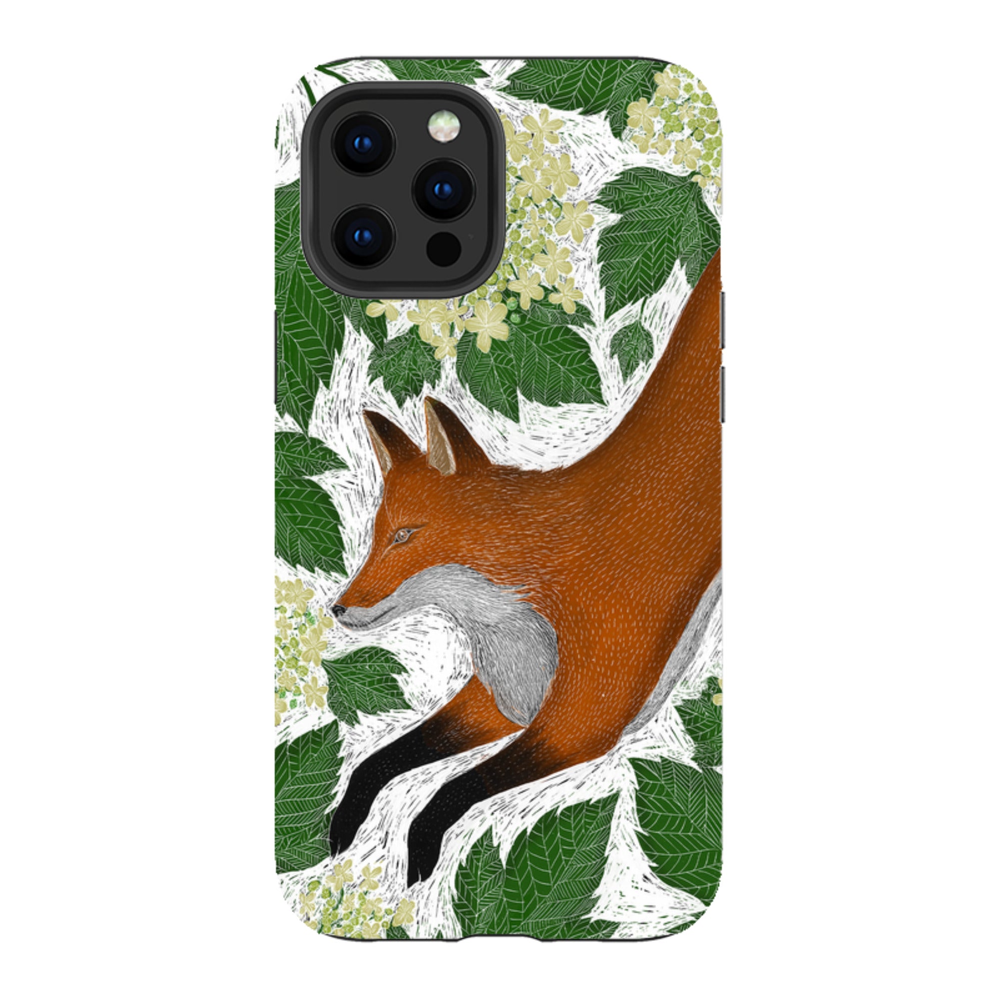iPhone Tough Case - Fox By Catherine Rowe