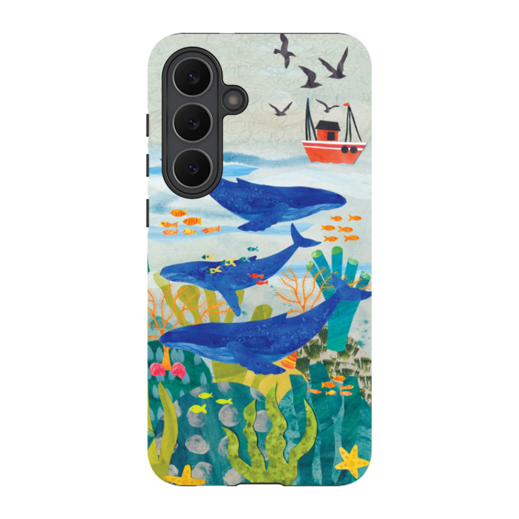 Samsung Tough  Case - Whale Watching By Tracey English