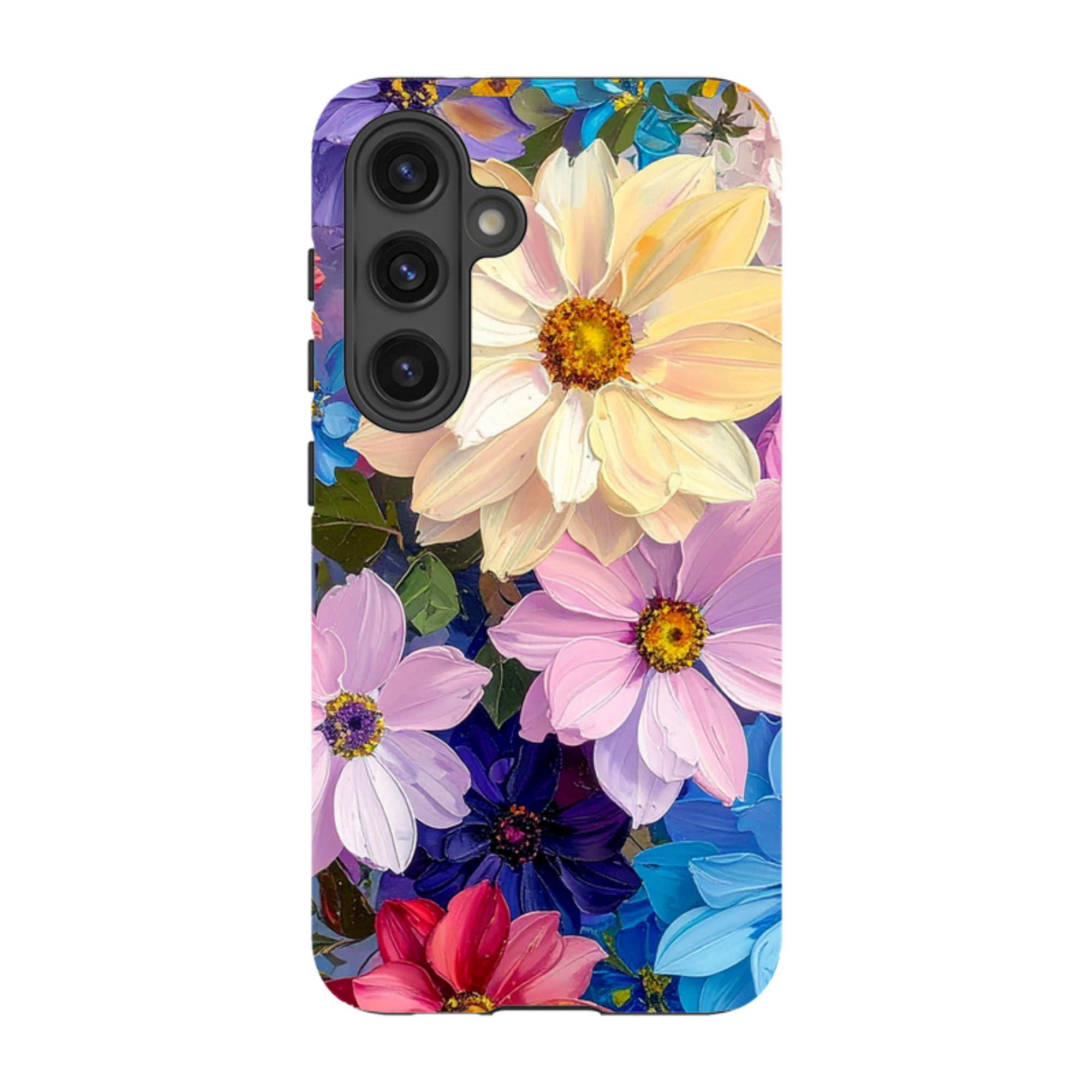 Samsung Tough Case - Summer Floral Blue Garden