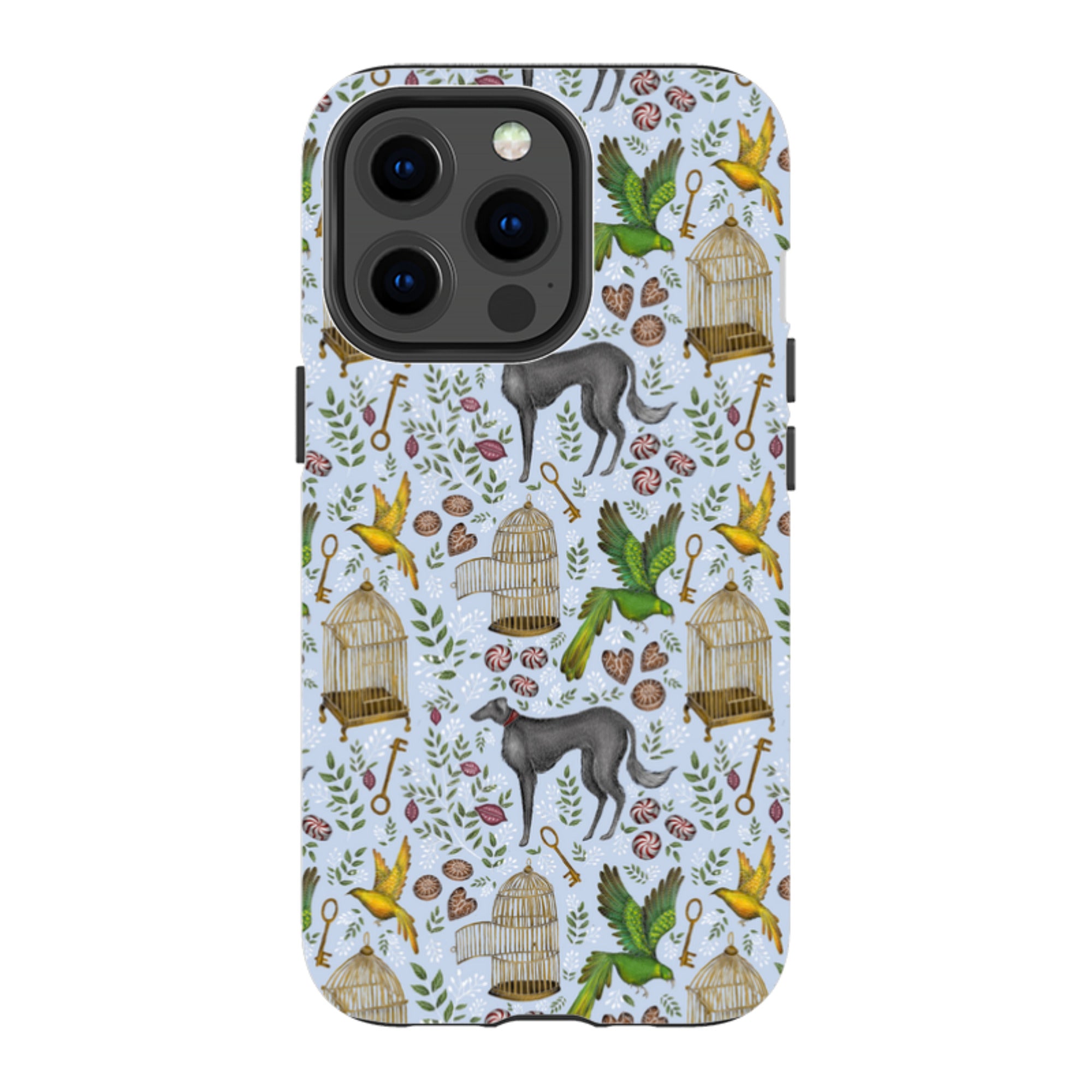 iPhone Tough Case - Amsterdam Blue By Catherine Rowe