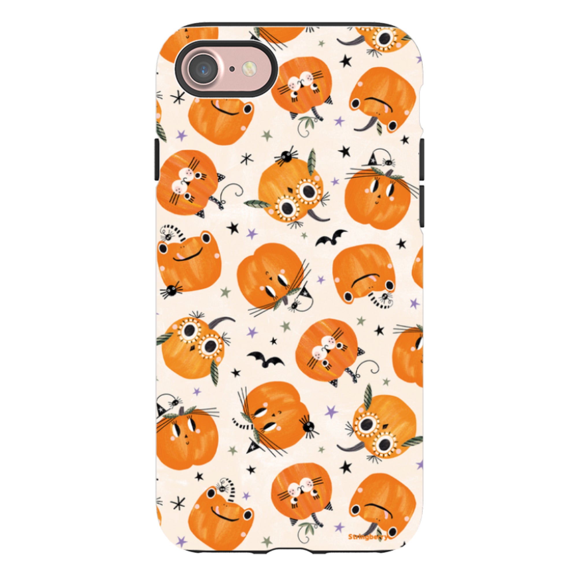 iPhone Tough Case - Halloween Pumpkin Light By Ali Brookes