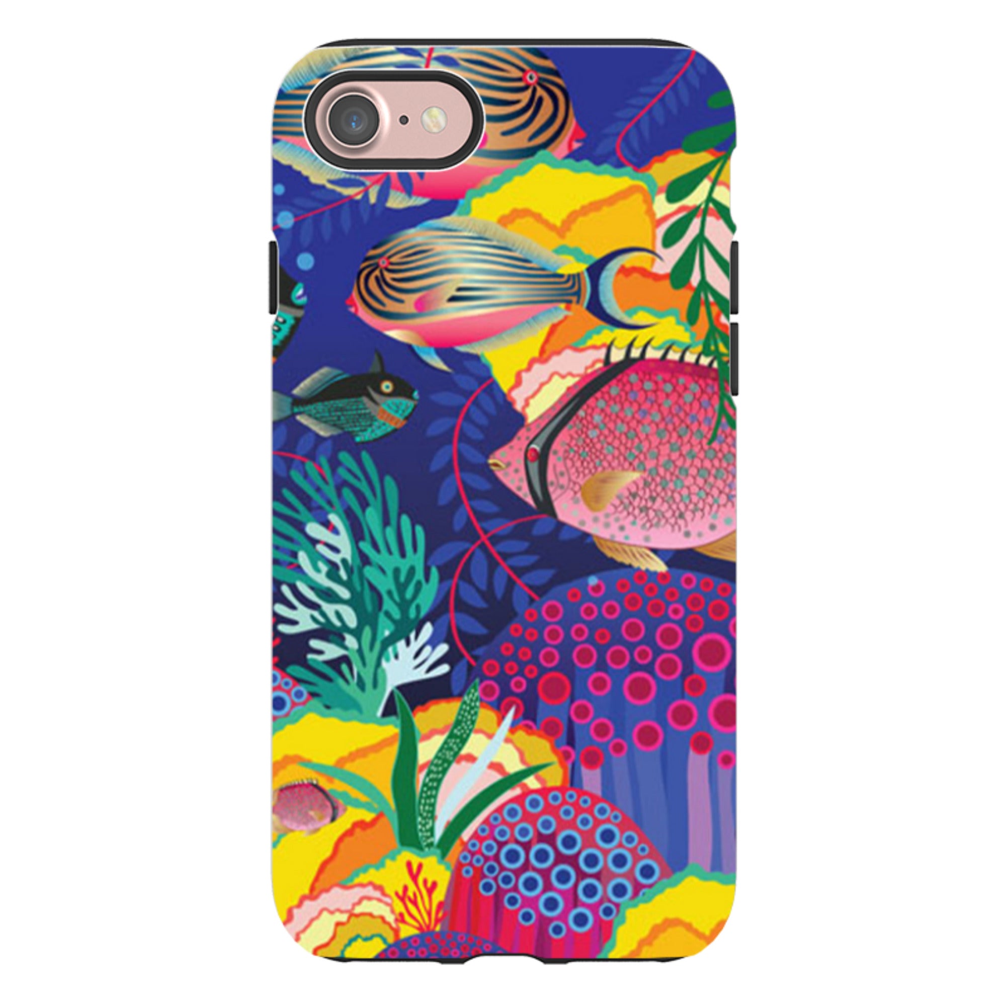 iPhone Tough Case - Fish By Mia Underwood