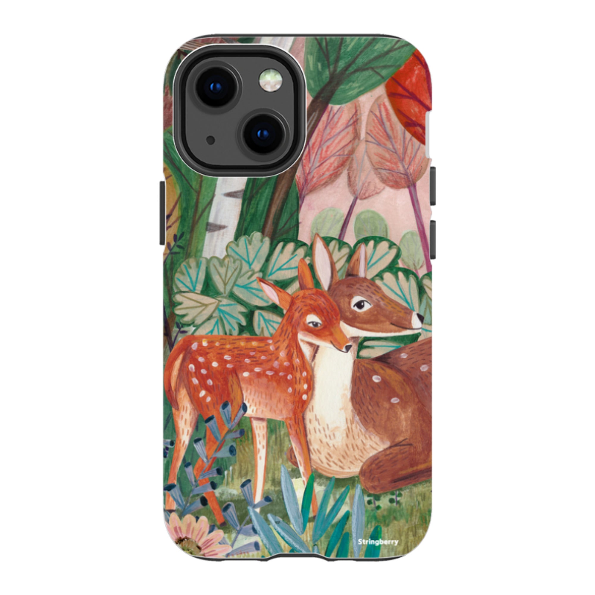 iPhone Tough Case - Deer By Caroline Bonne Muller