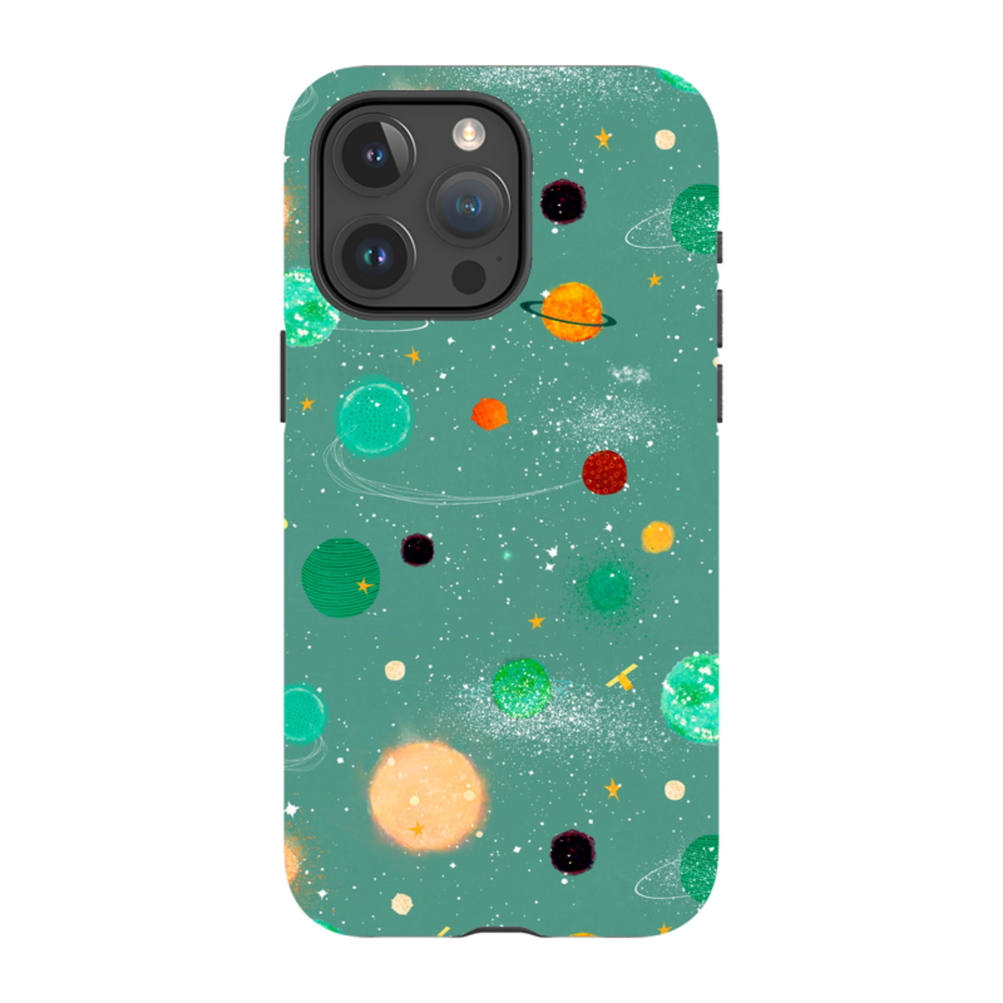 iPhone Tough Case - Far Far Away Green By Katherine Quinn