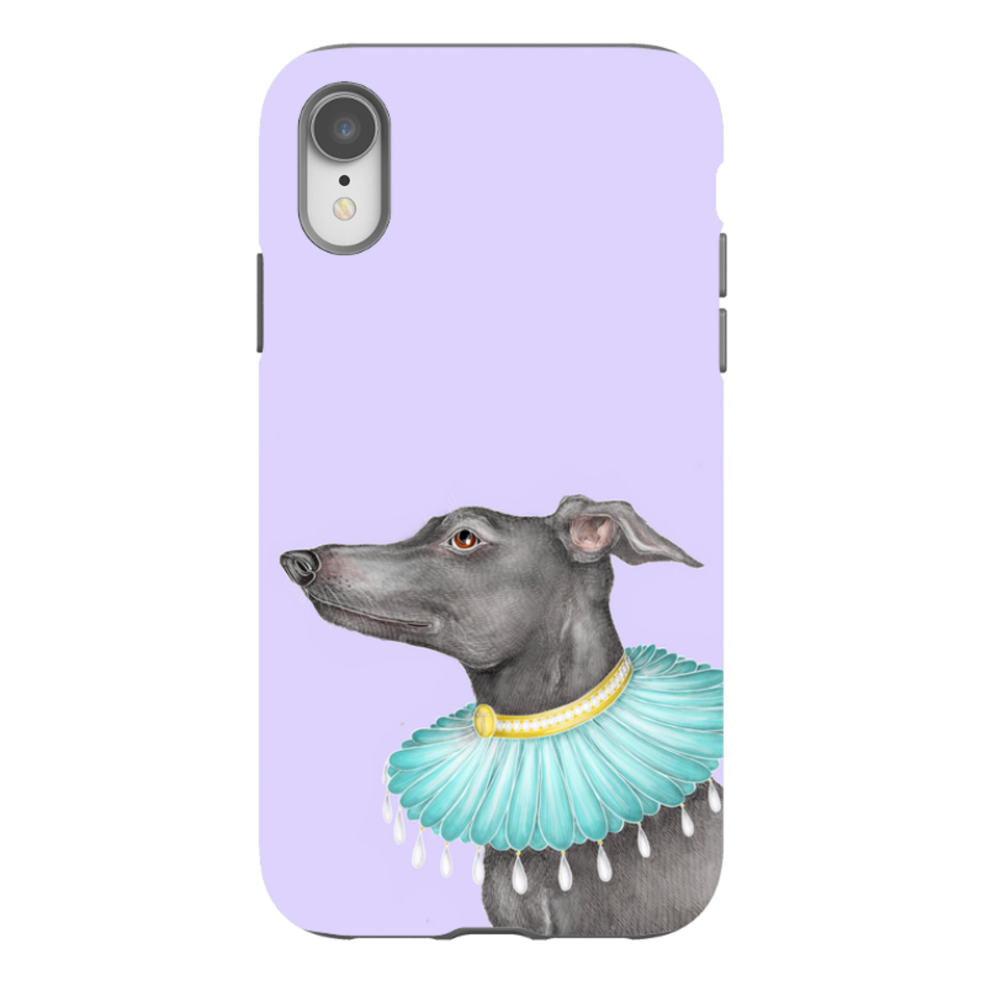 iPhone Tough Case - Greyhound By Catherine Rowe