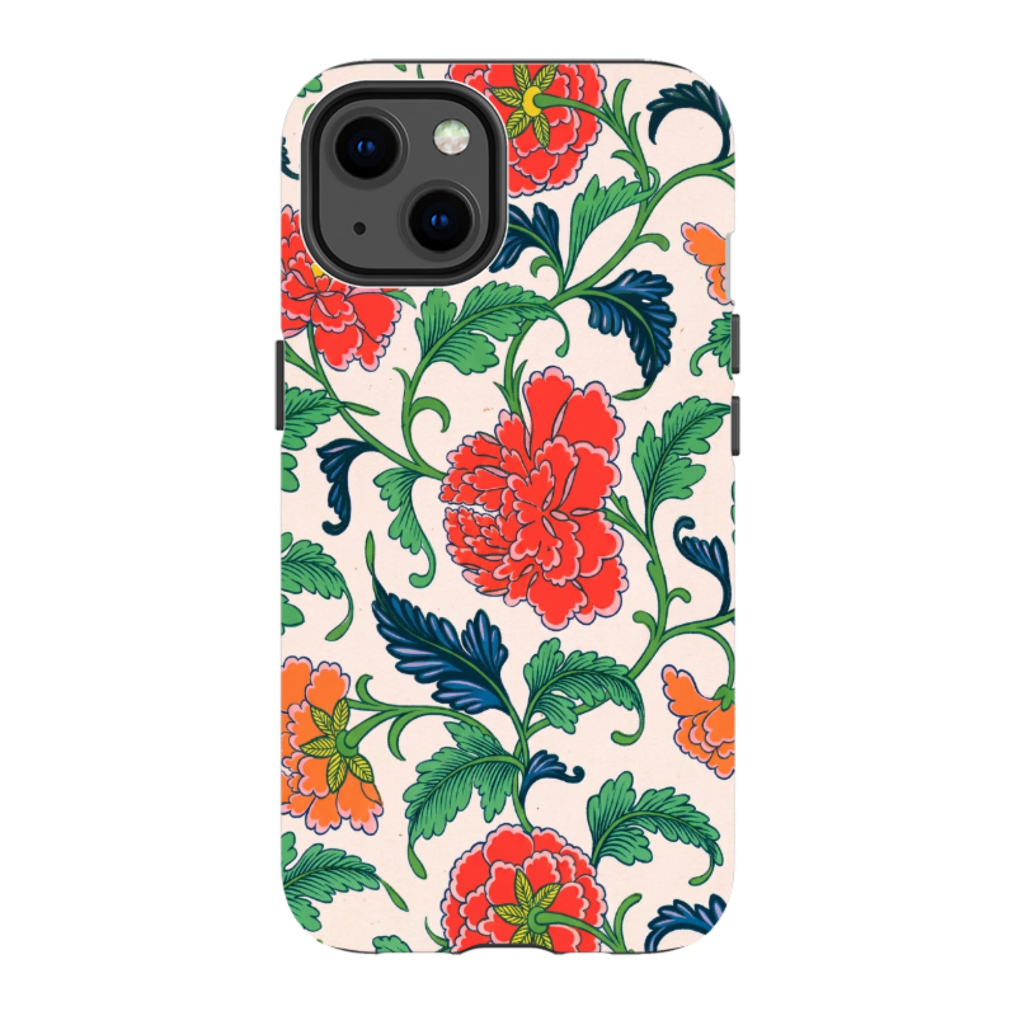 iPhone Tough Case - Vintage Peony Floral