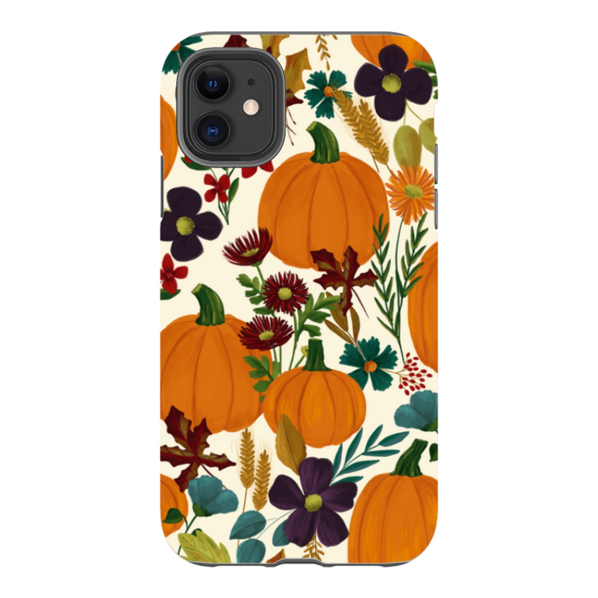iPhone Tough Case - Fall Pumpkins By Abby Jacobs