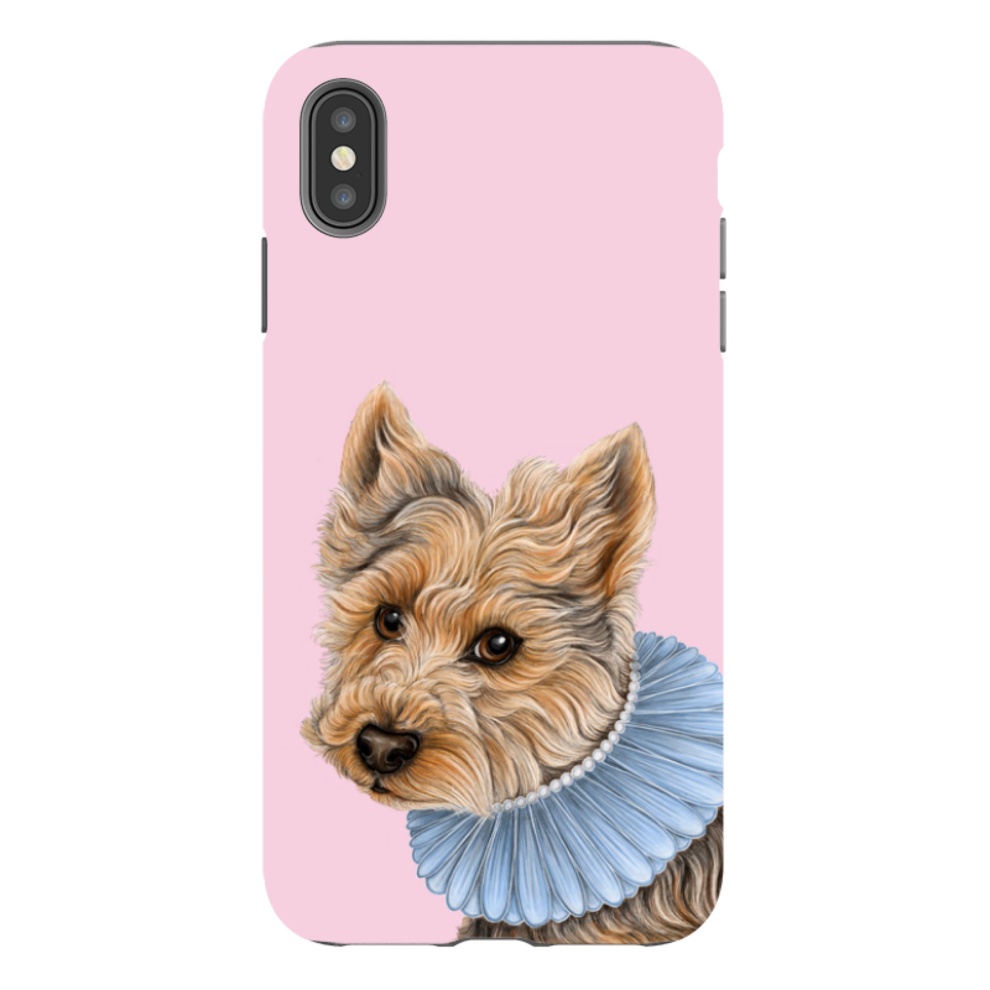 iPhone Tough Case - Yorkie 2 By Catherine Rowe