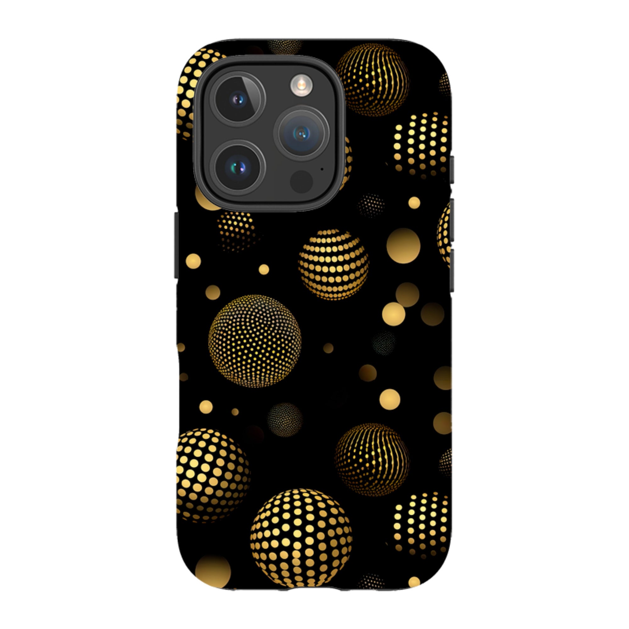 iPhone MagSafe Tough Case - Dark Polka