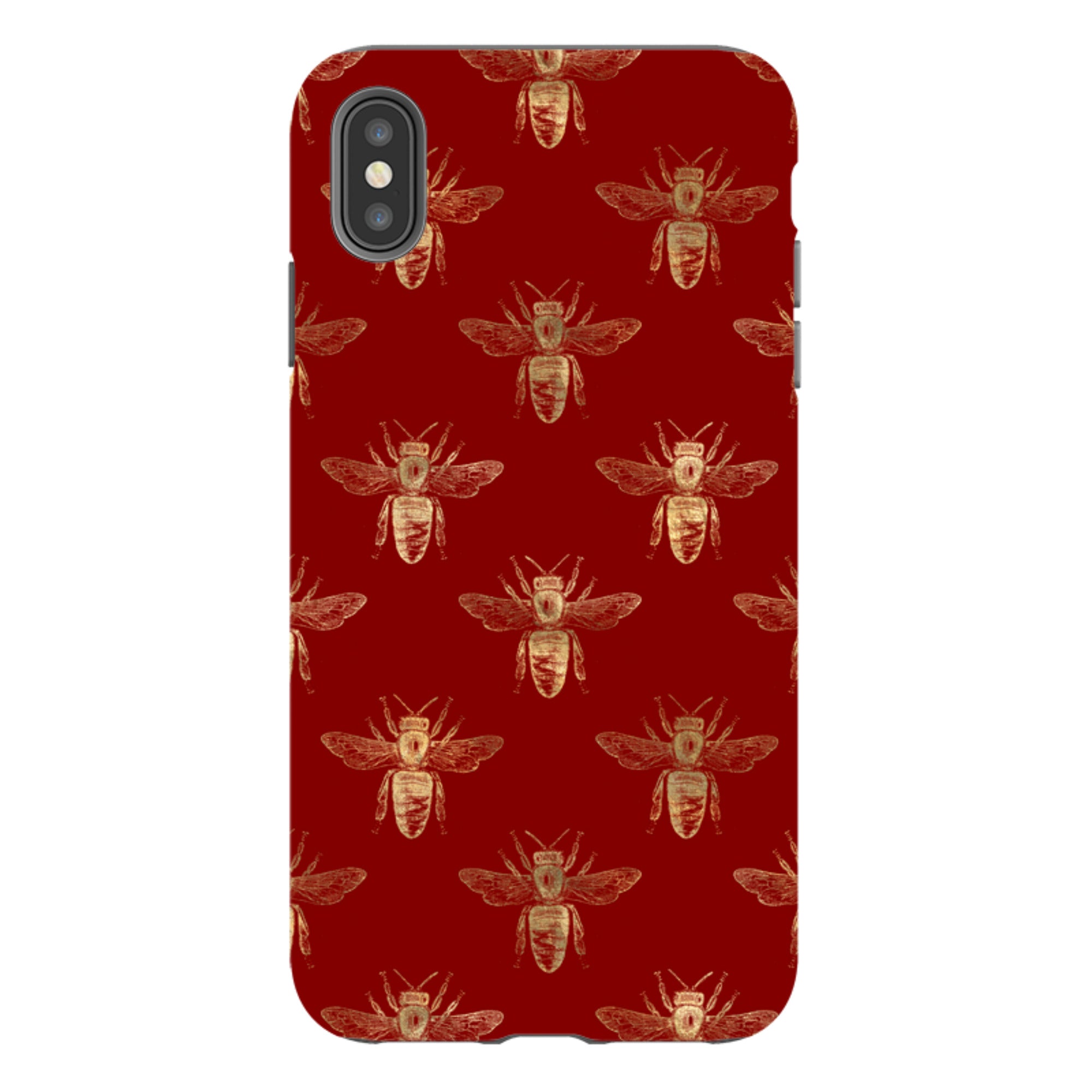 iPhone Tough Case - Red Bees