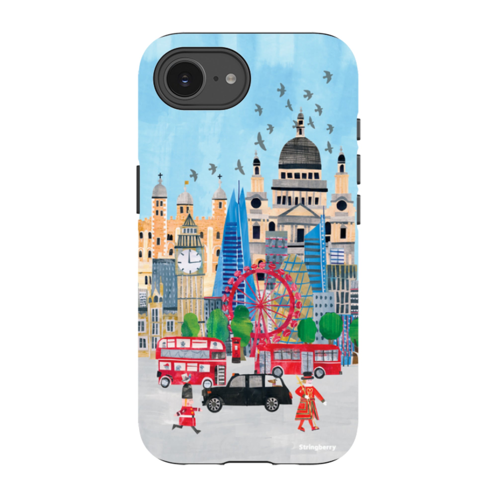 iPhone Tough Case - Spring In London By Tracey English