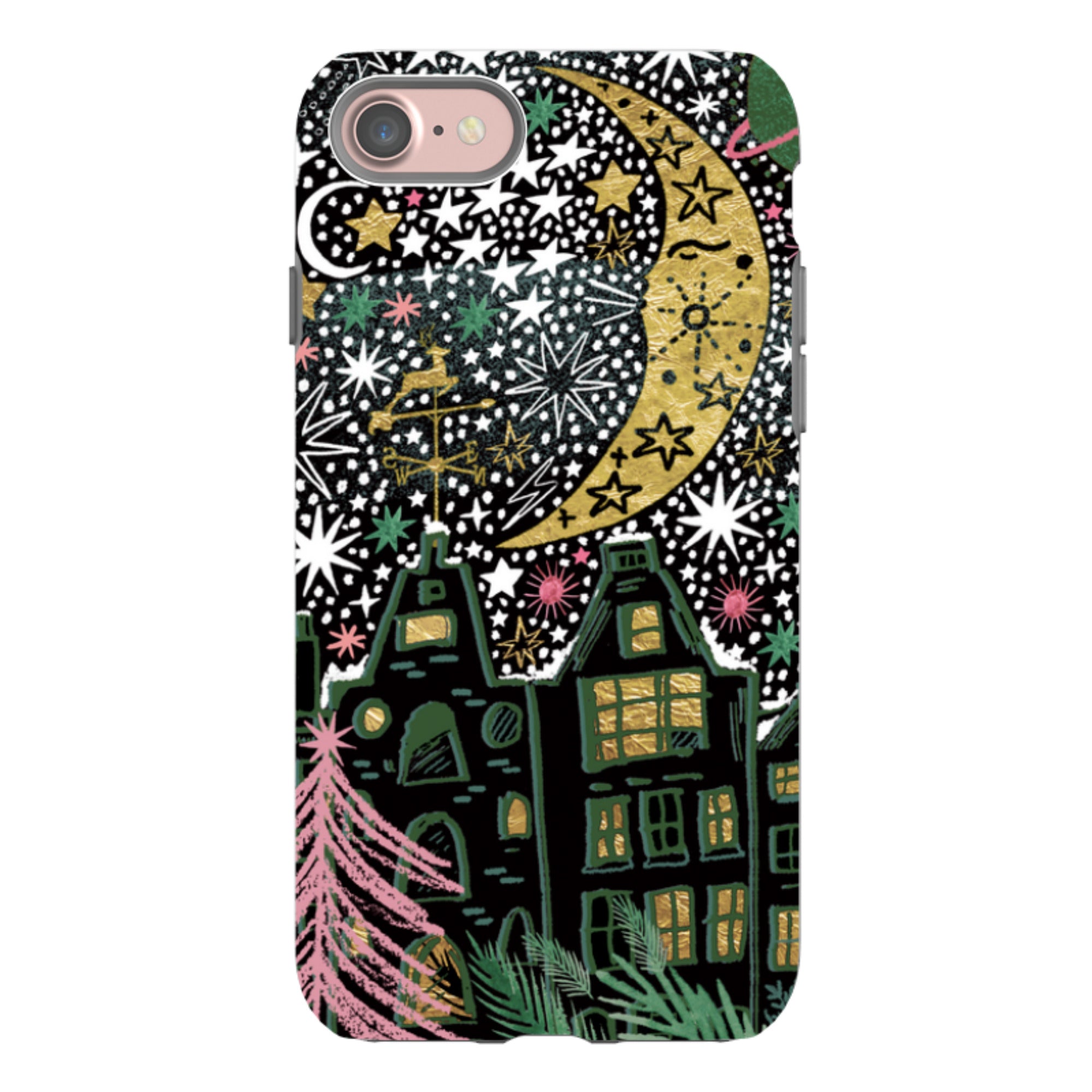 iPhone Tough Case - Night Before Xmas II By Emma Frances Grant