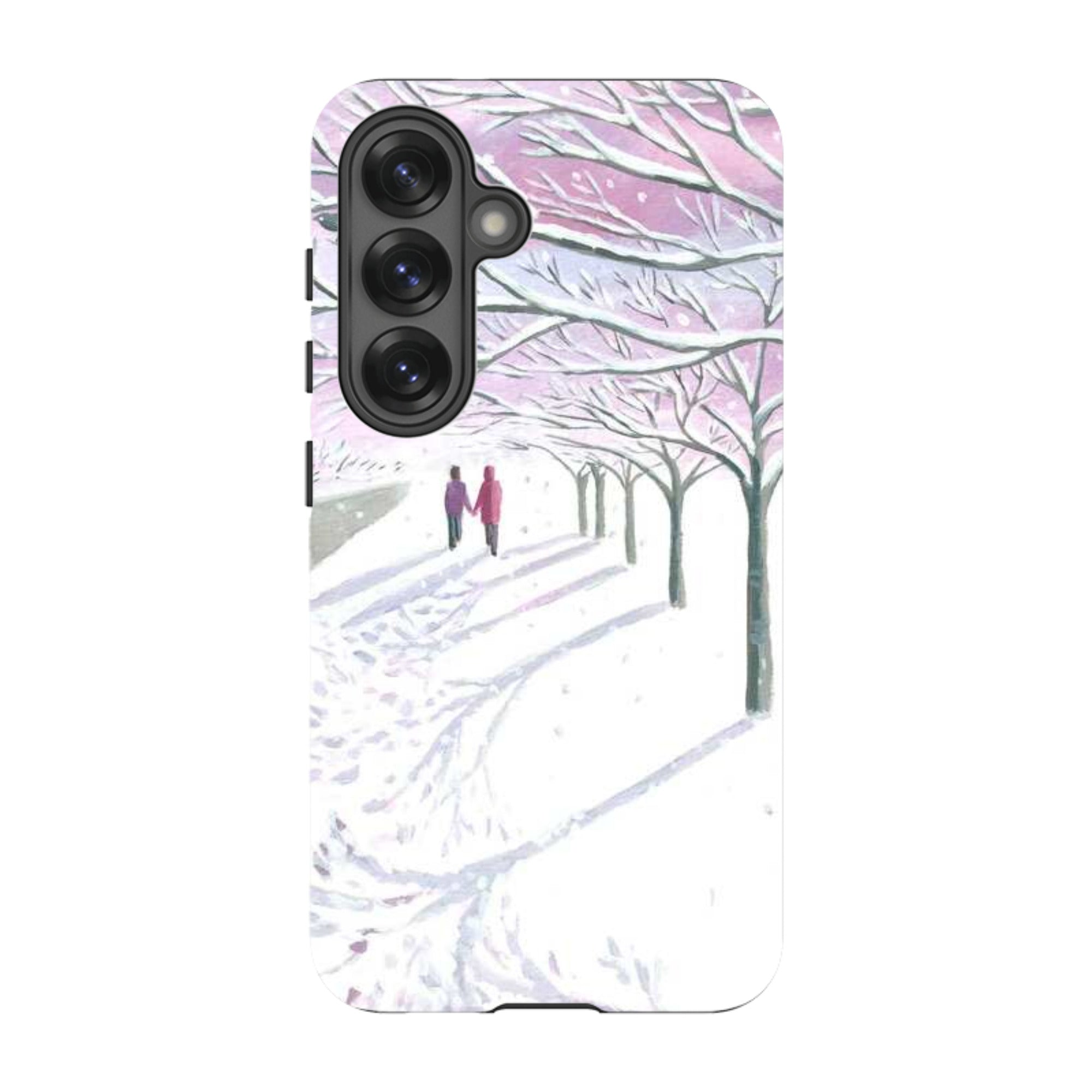 Samsung Tough Case - Snowy Park By Mary Stubberfield