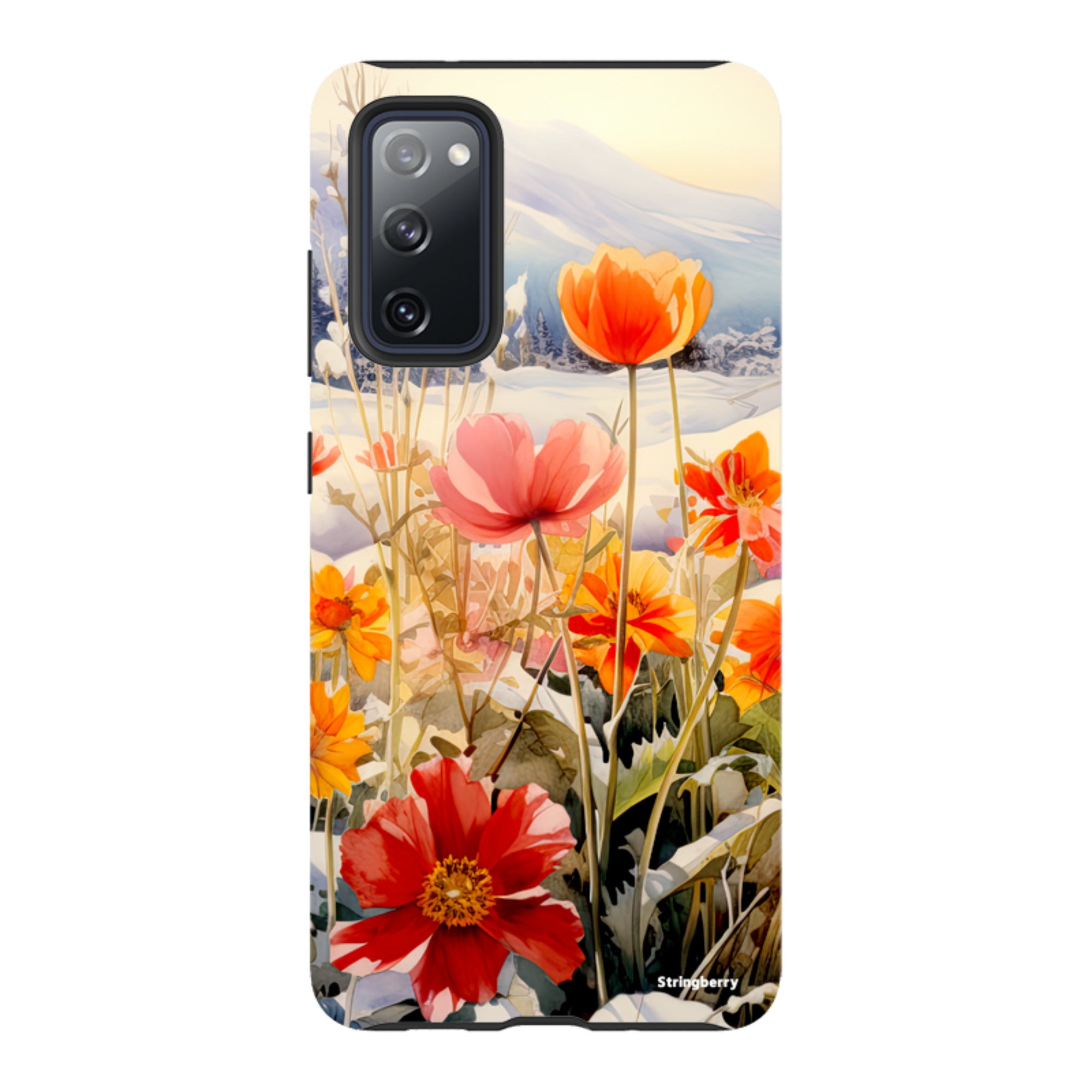 Samsung Tough Case - Winter Wild Flowers II