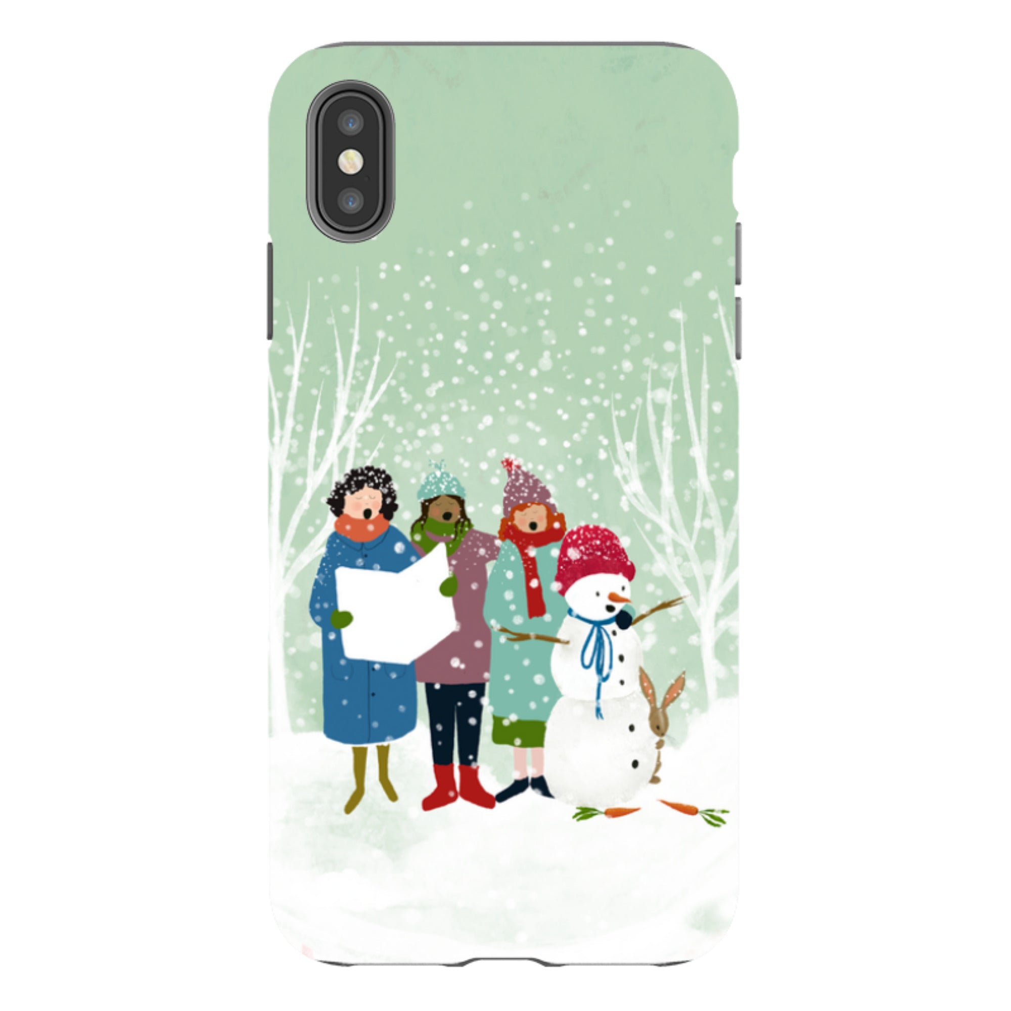 iPhone Tough Case - Card Singers 3 By Katherine Quinn