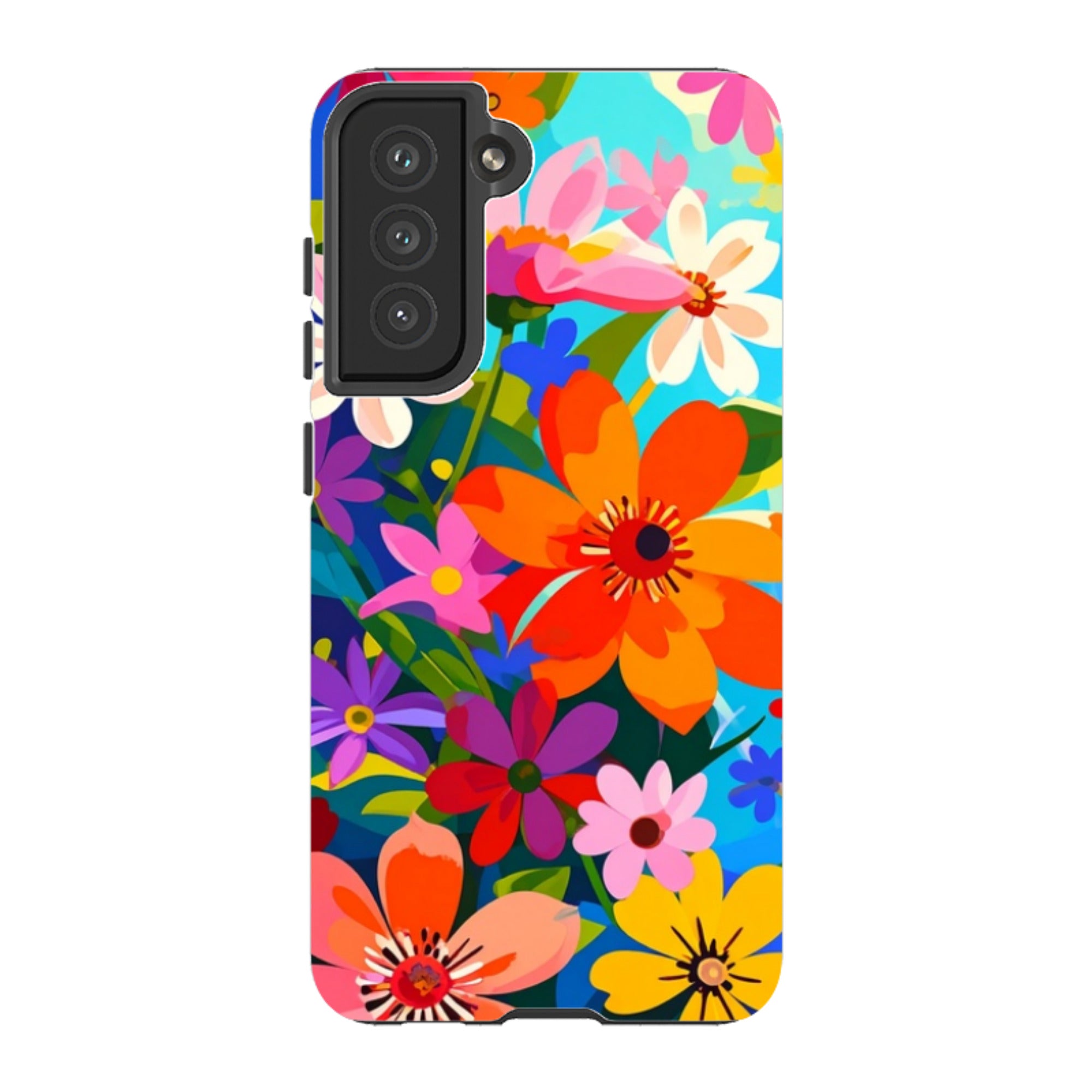 Samsung Tough Case - Rainbow Floral