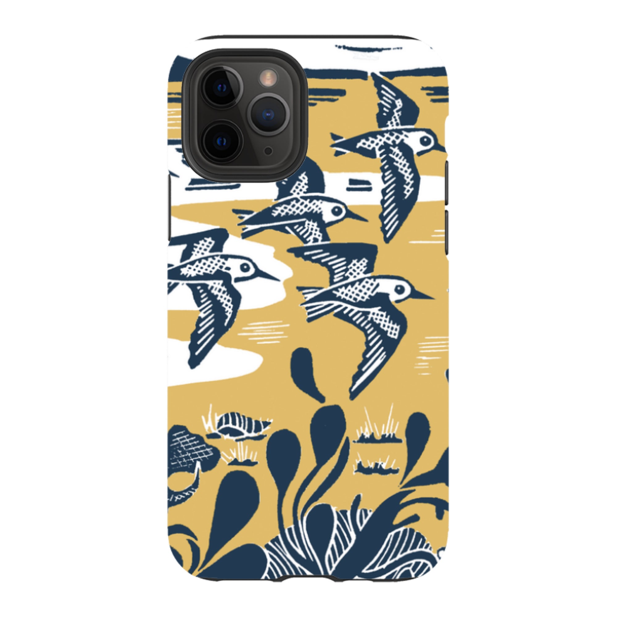 iPhone Tough Case - Sanderlings At The Shore By Kate Heiss