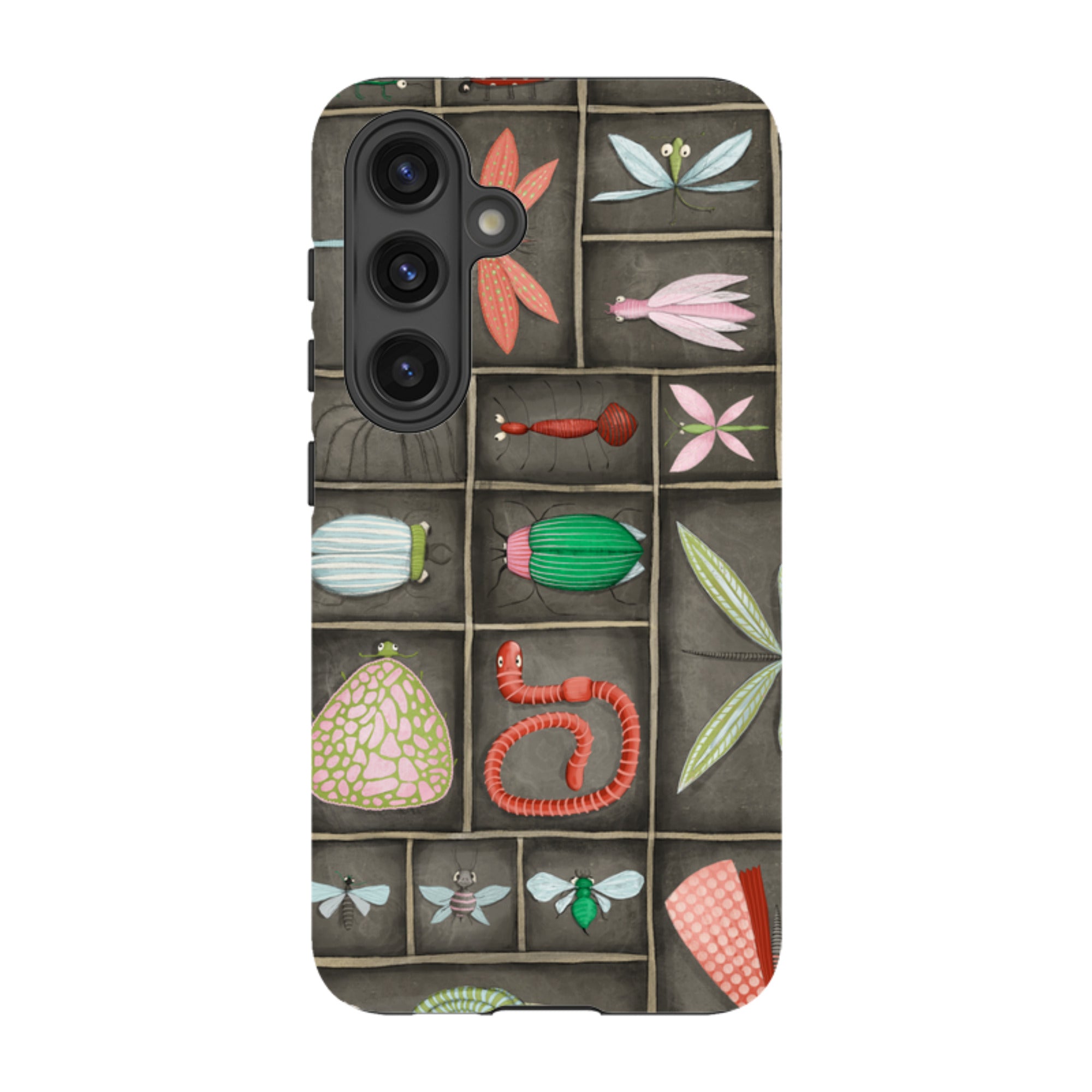 Samsung Tough Case - Cabinet Of Bugs By Maja Lindberg