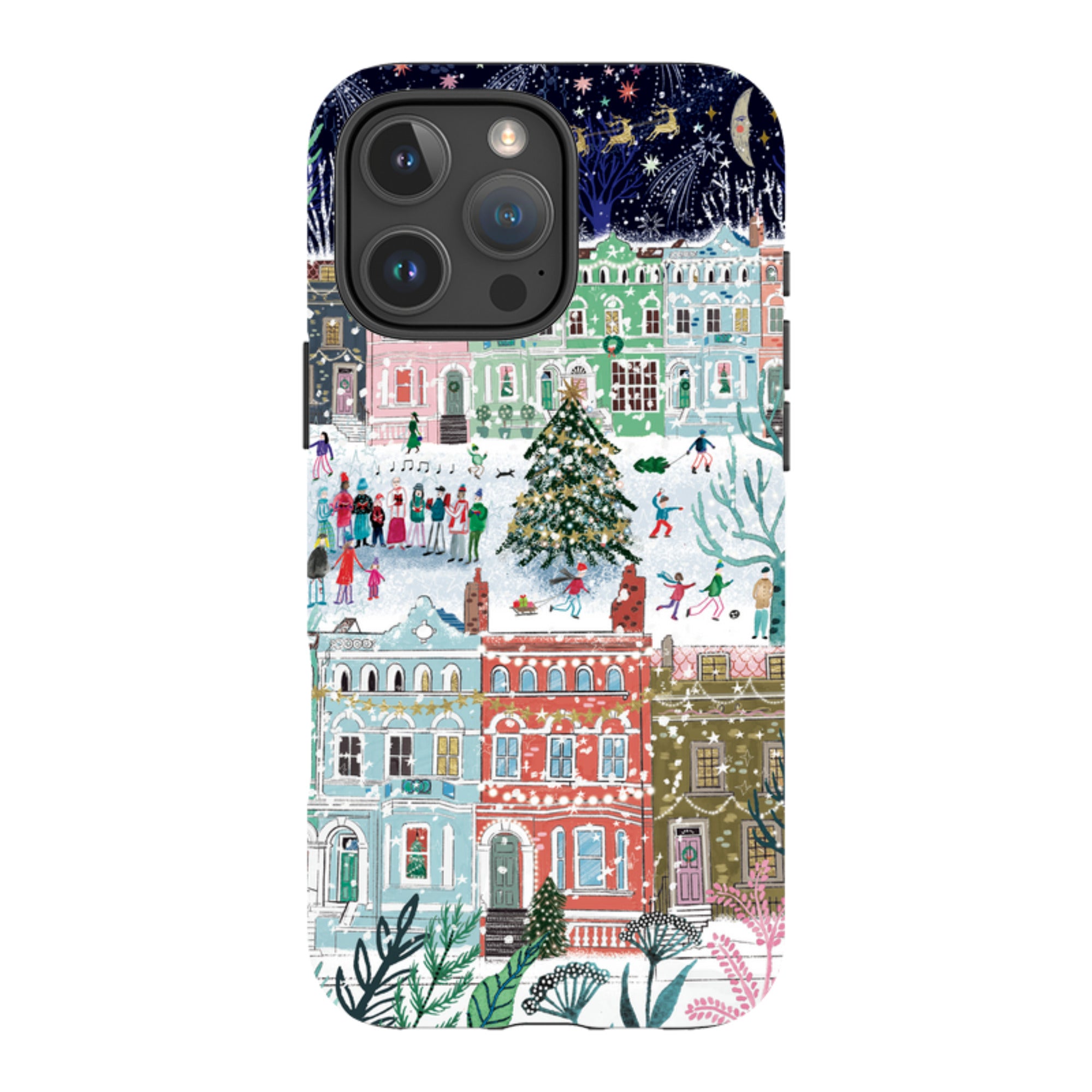 iPhone Tough Case - Winter In Notting Hill By Emma Frances Grant