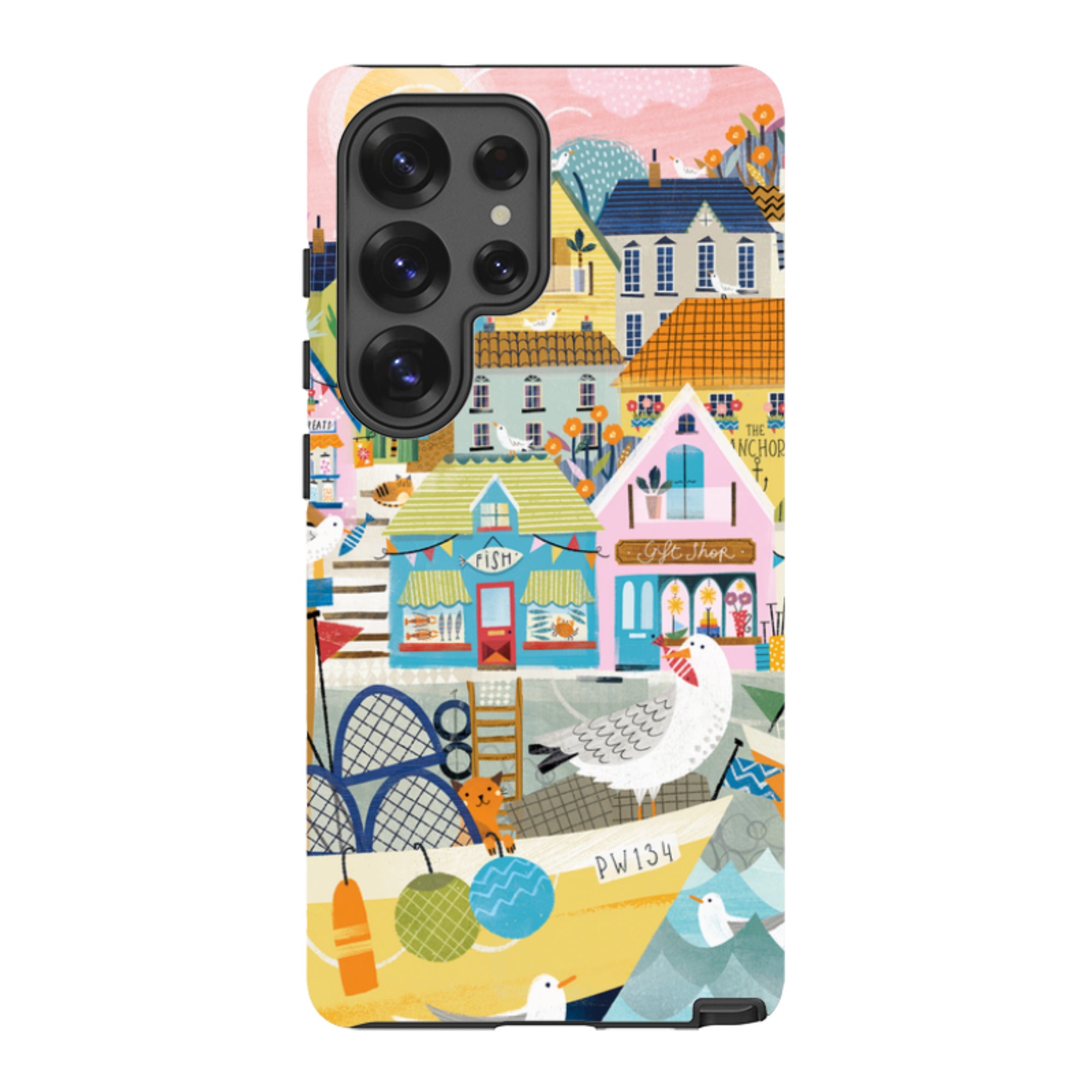 Samsung Tough  Case - Harbour 2 By Ali Brookes