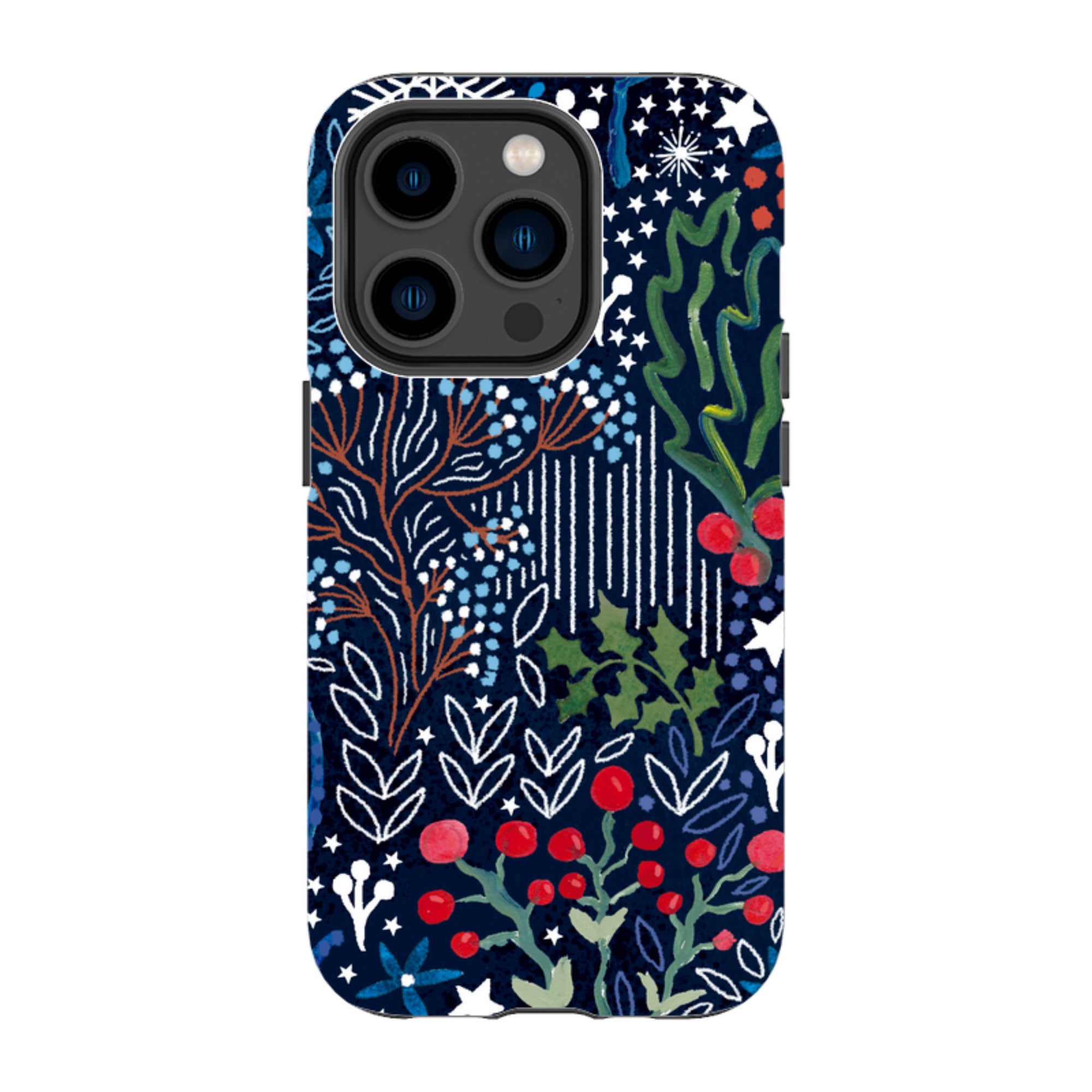 iPhone MagSafe Tough Case - Winter Flowers II By Emma Frances Grant