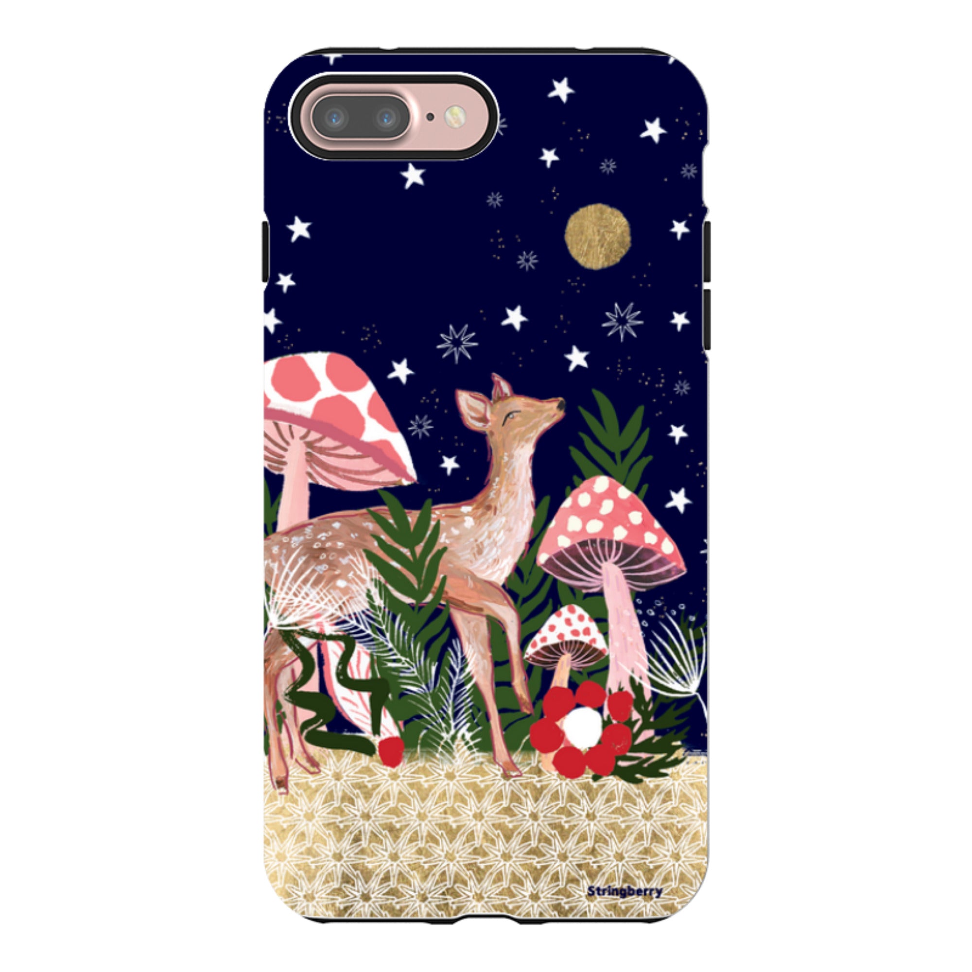 iPhone Tough Case - Deer By Emma Frances Grant
