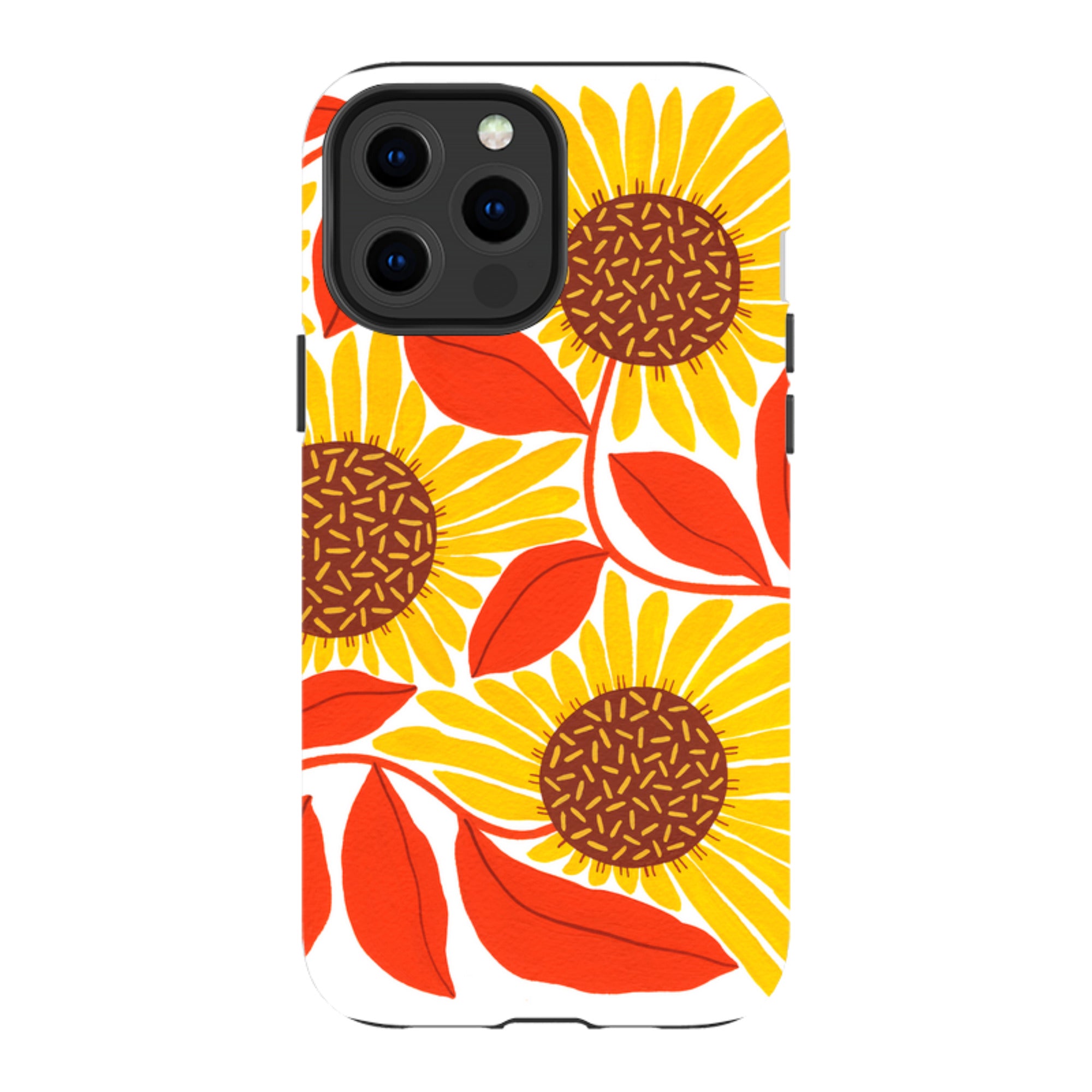 iPhone MagSafe Tough Case -  Sunflower By Madalina Andronic
