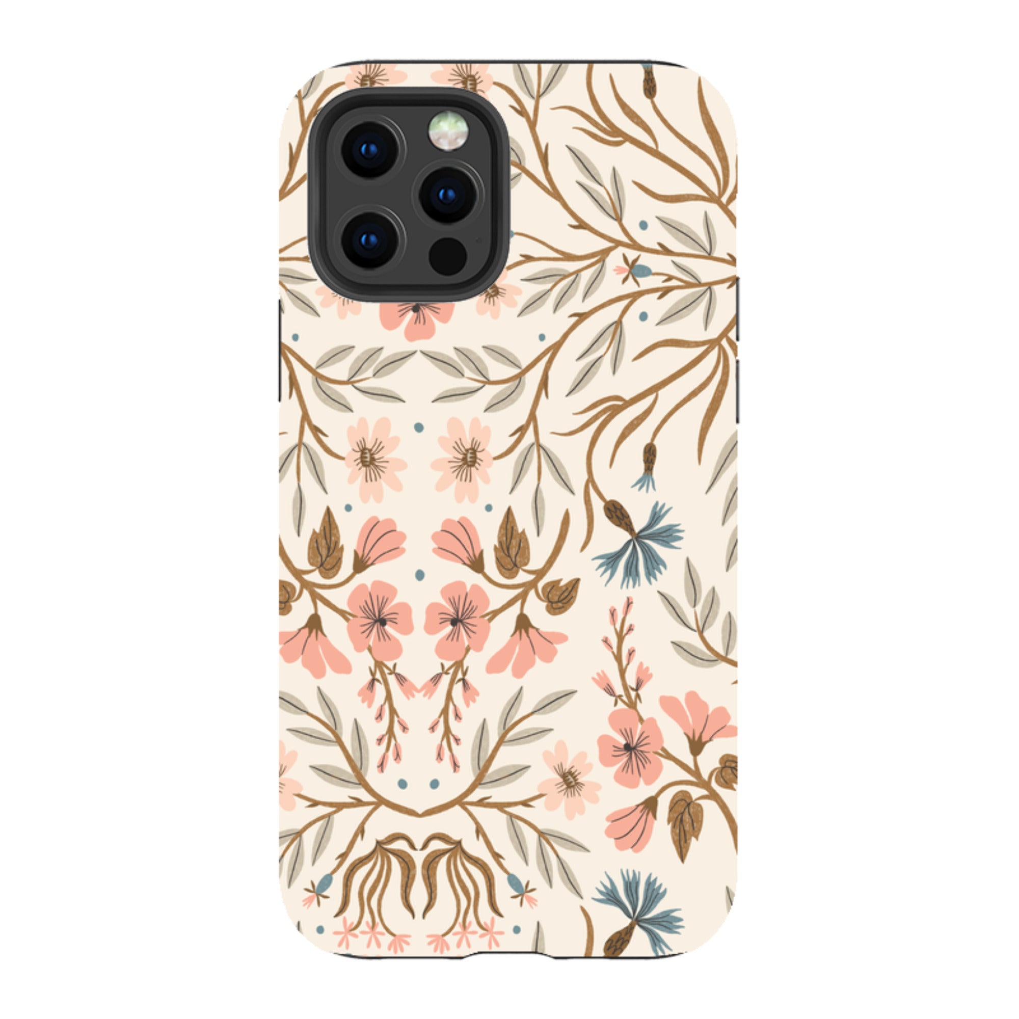 iPhone Tough Case - Jane's Garden Pattern By Meghann Rader