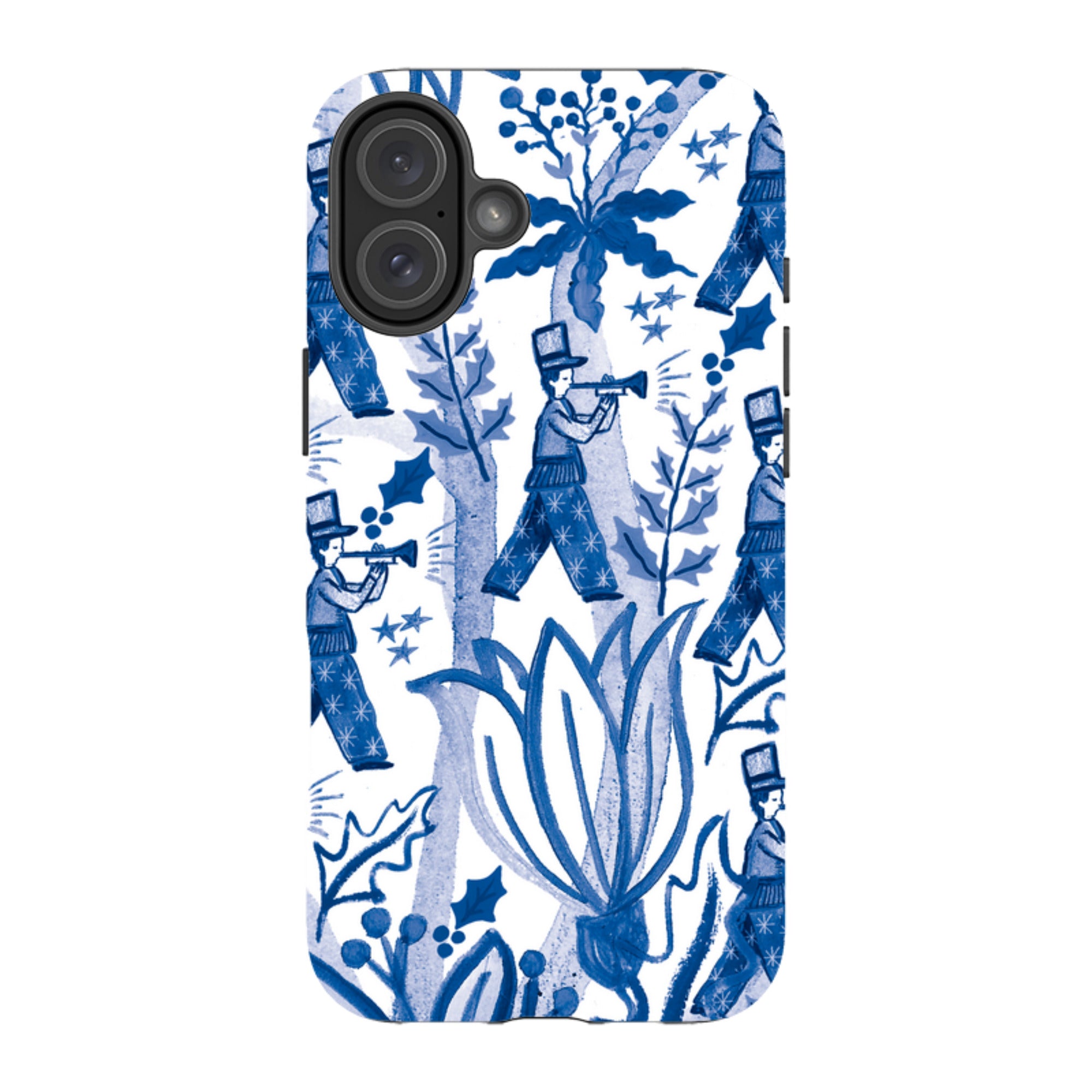 iPhone Tough Case - Ten Pipers Piping By Emma Frances Grant