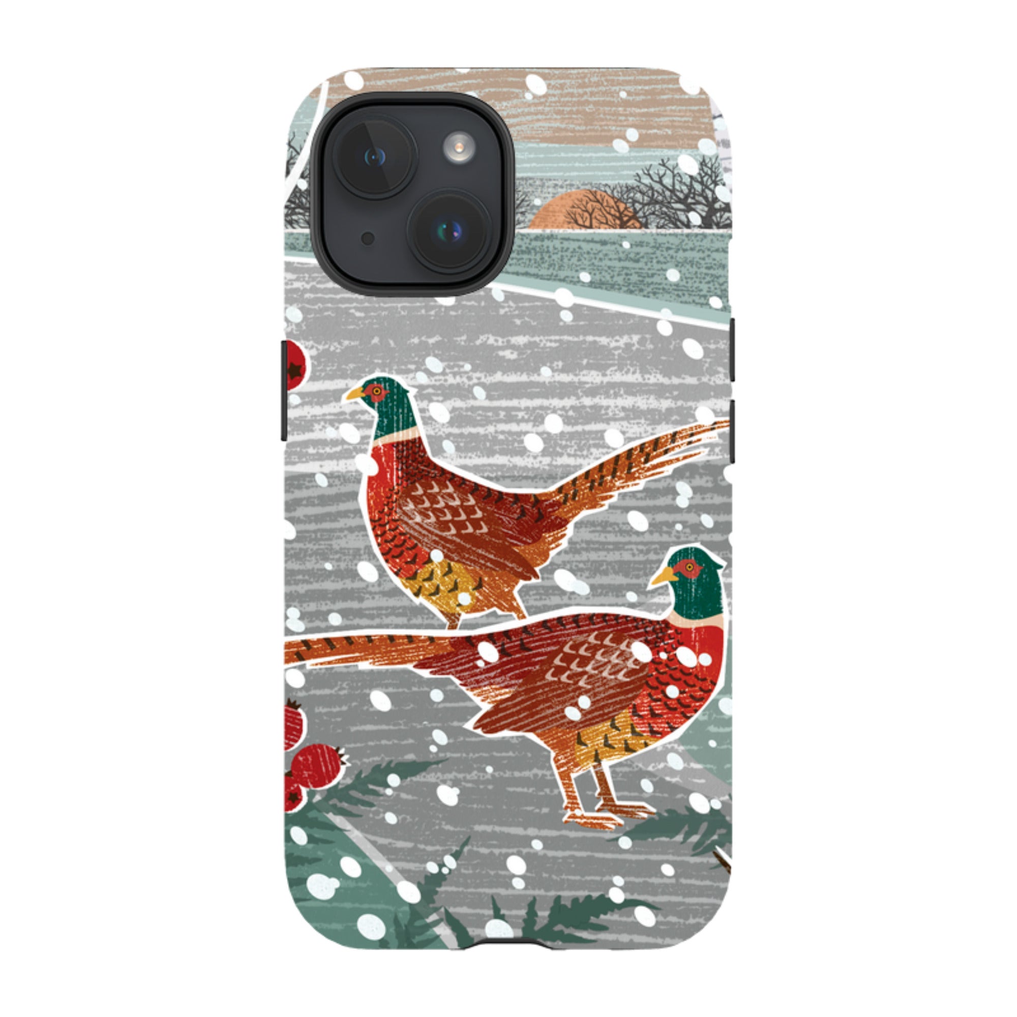 iPhone Tough Case - Snowy Day By Liane Payne