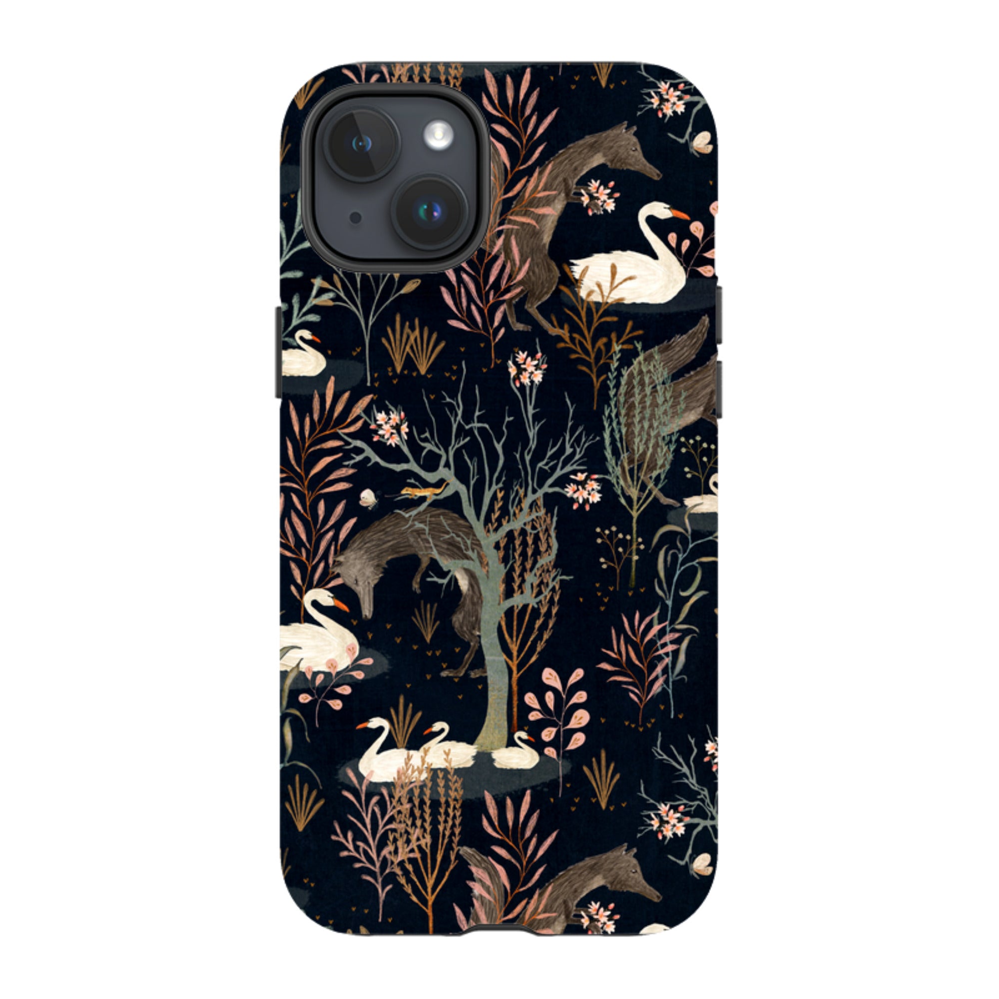 iPhone Tough Case - Black Forest By Katherine Quinn