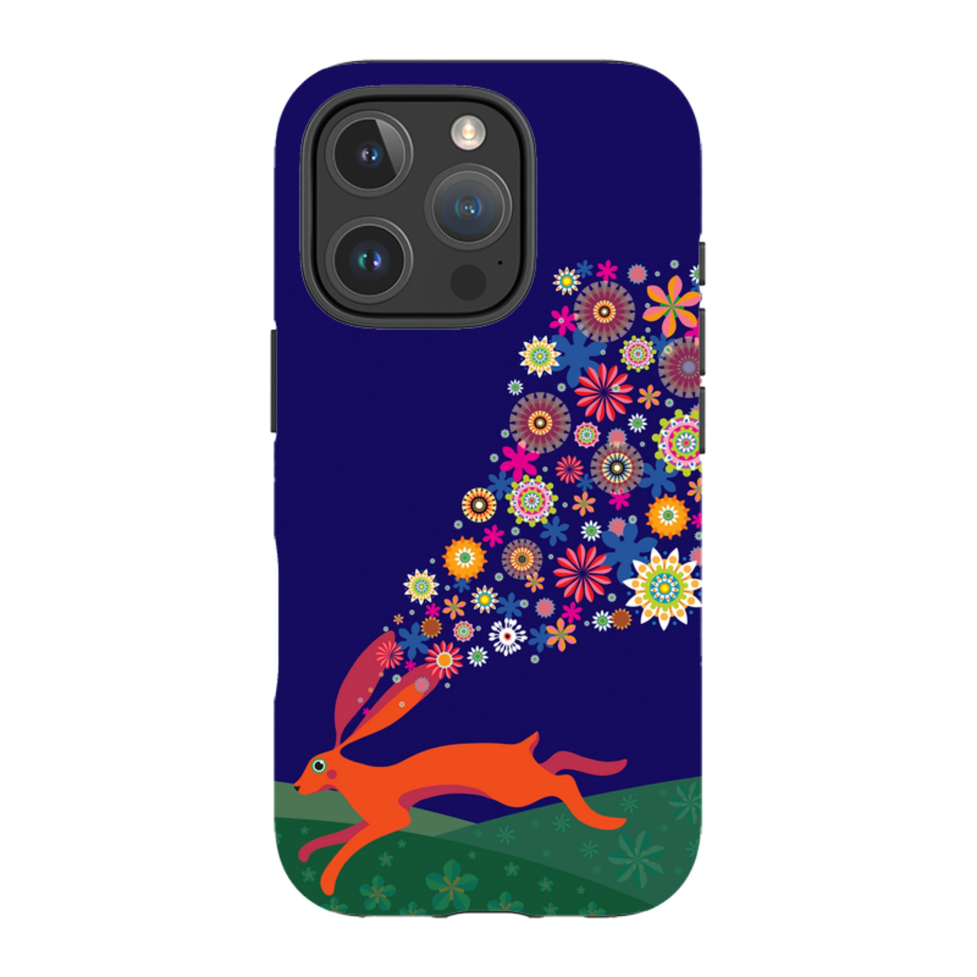 iPhone MagSafe Tough Case -  Hare Magic By Patternista