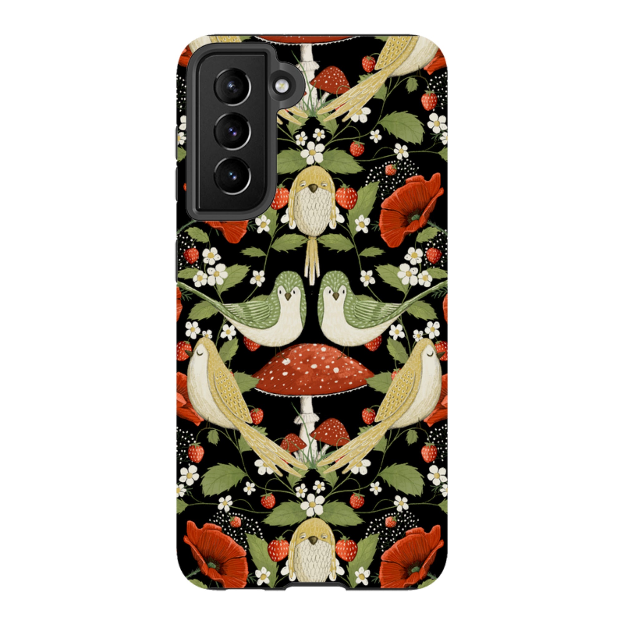 Samsung Tough  Case - Red Poppies By Maja Lindberg