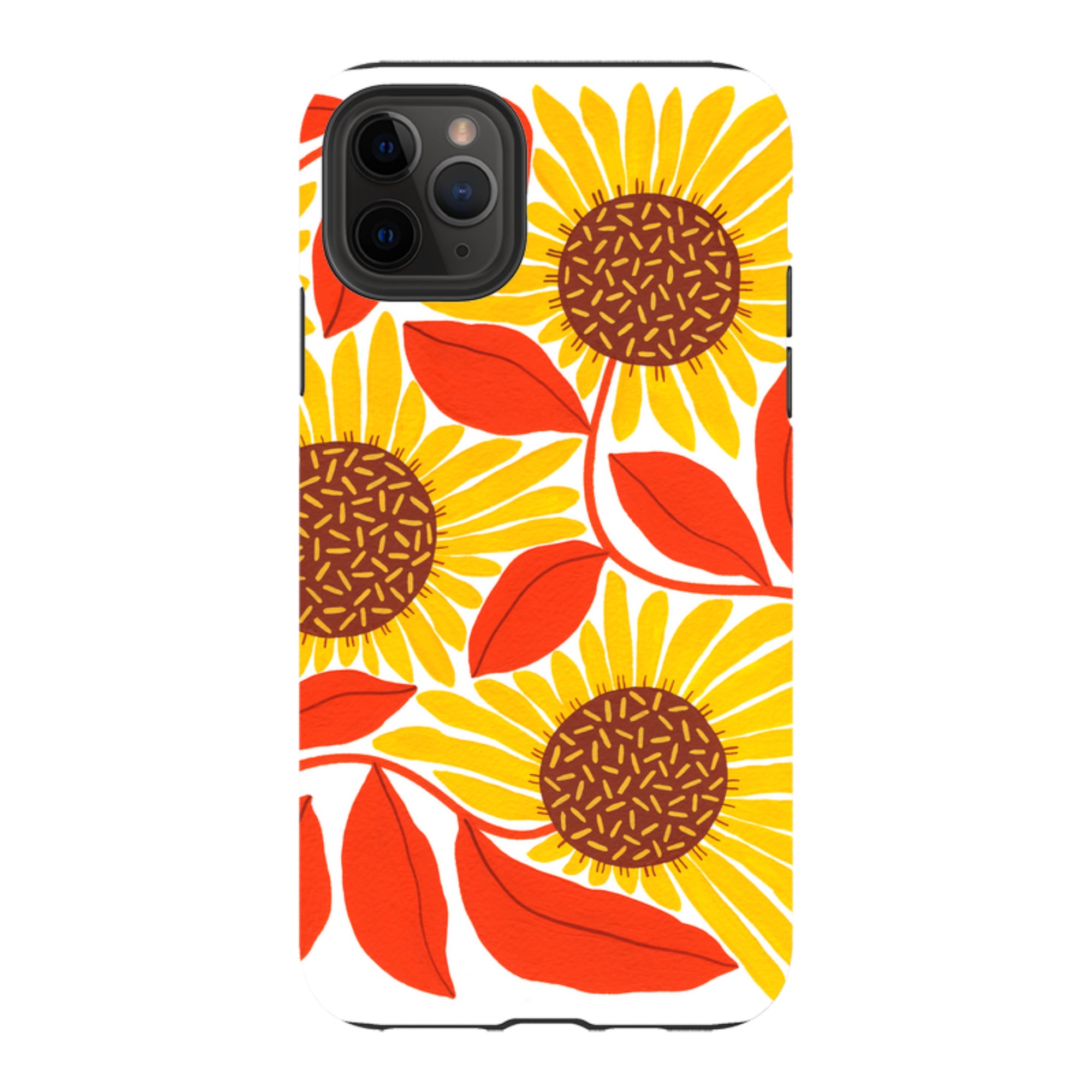 iPhone Tough Case - Sunflower By Madalina Andronic