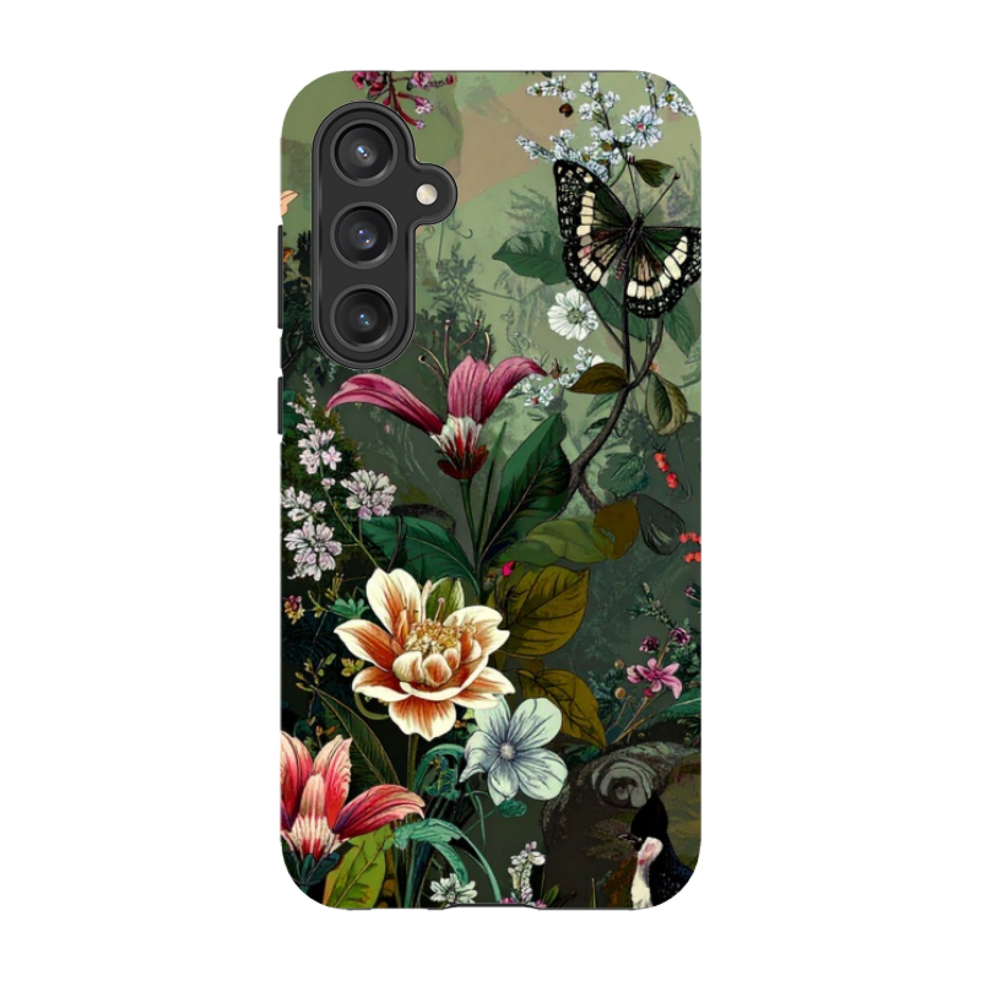 Samsung Tough Case - Green Vyne Butterfly