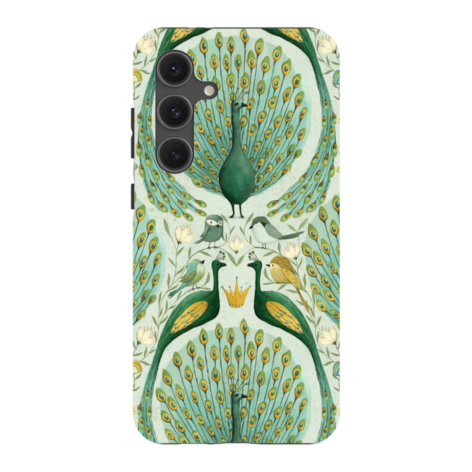 Samsung Tough Case - Peacock Pattern By Maja Lindberg