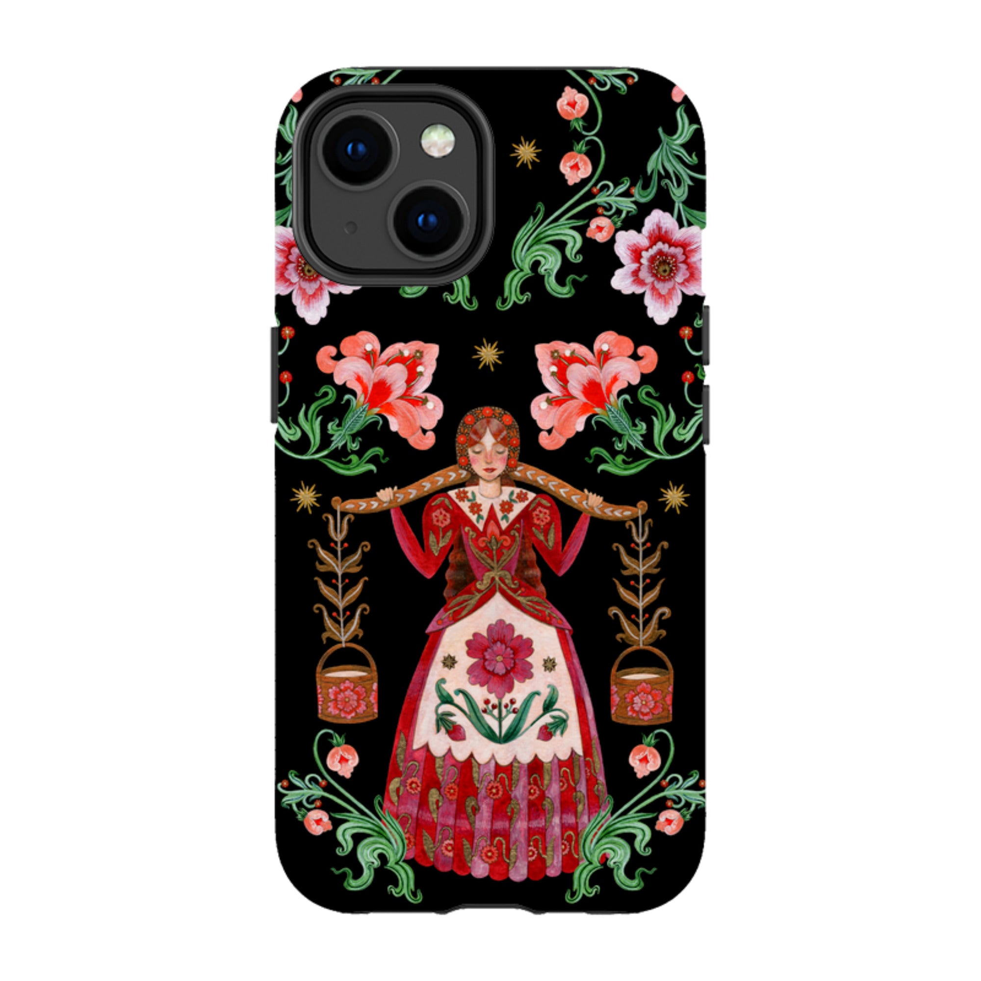 iPhone MagSafe Tough Case - Eight Maids A Milking By Maria Matos