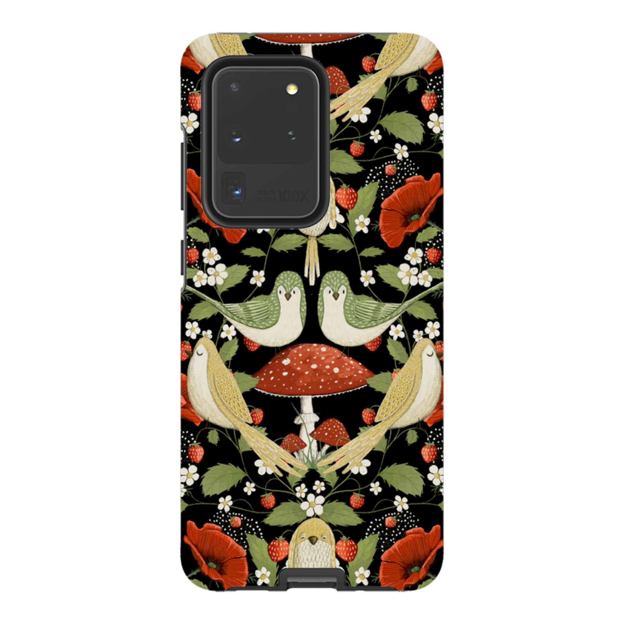 Samsung Tough  Case - Red Poppies By Maja Lindberg