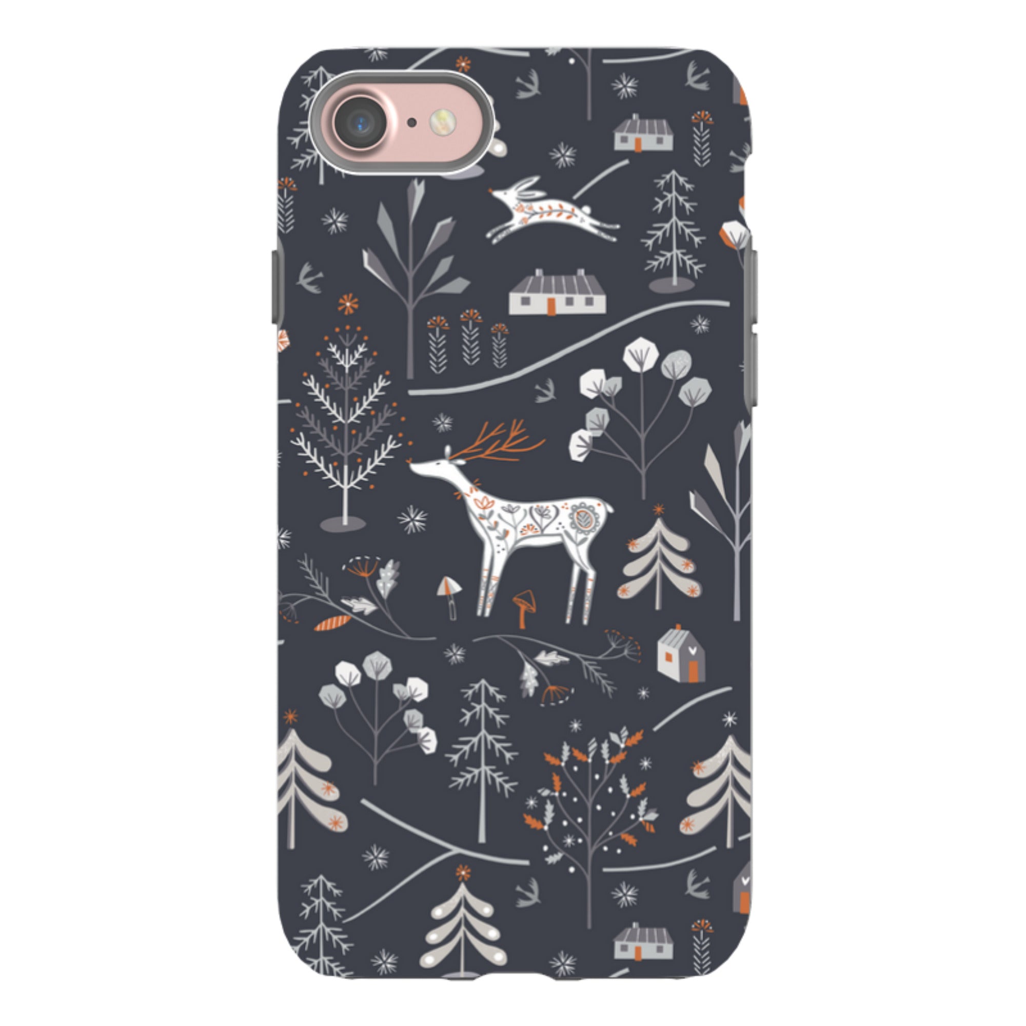 iPhone Tough Case - Winterfold B By Ali Brookes