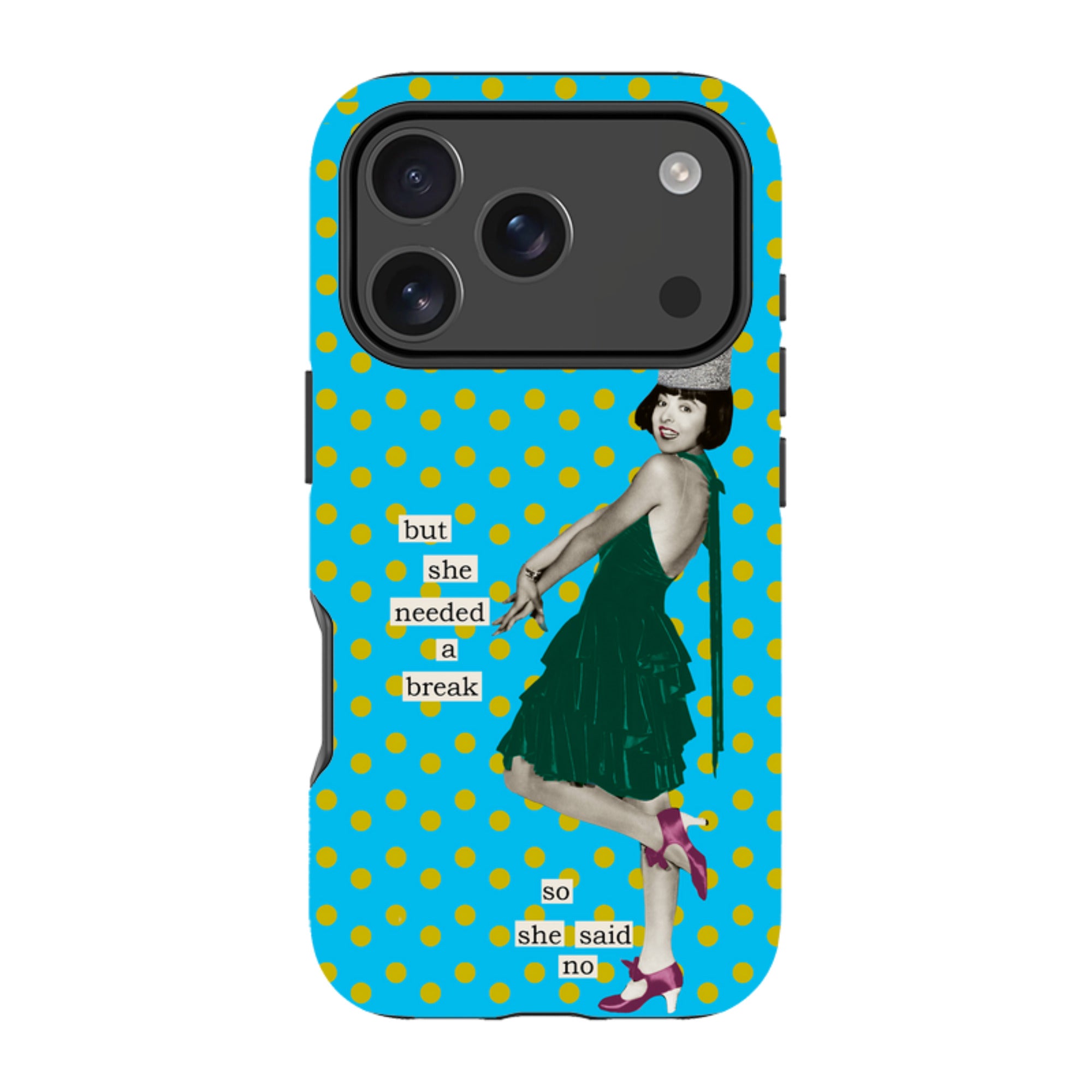 iPhone Tough Case - She Believed She Could By Clare Jordan