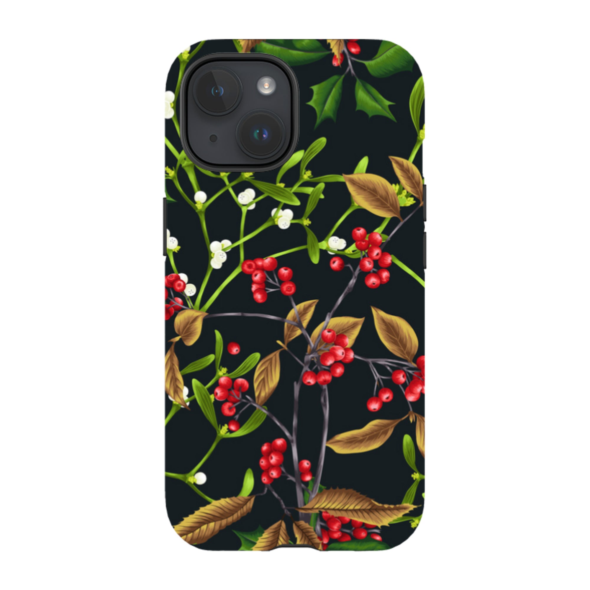 iPhone Tough Case - Magical Xmas Black