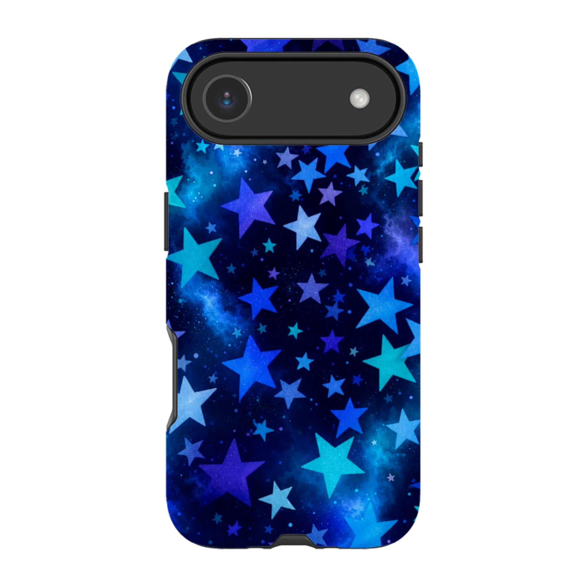 iPhone Tough Case - Blue Galaxy Star