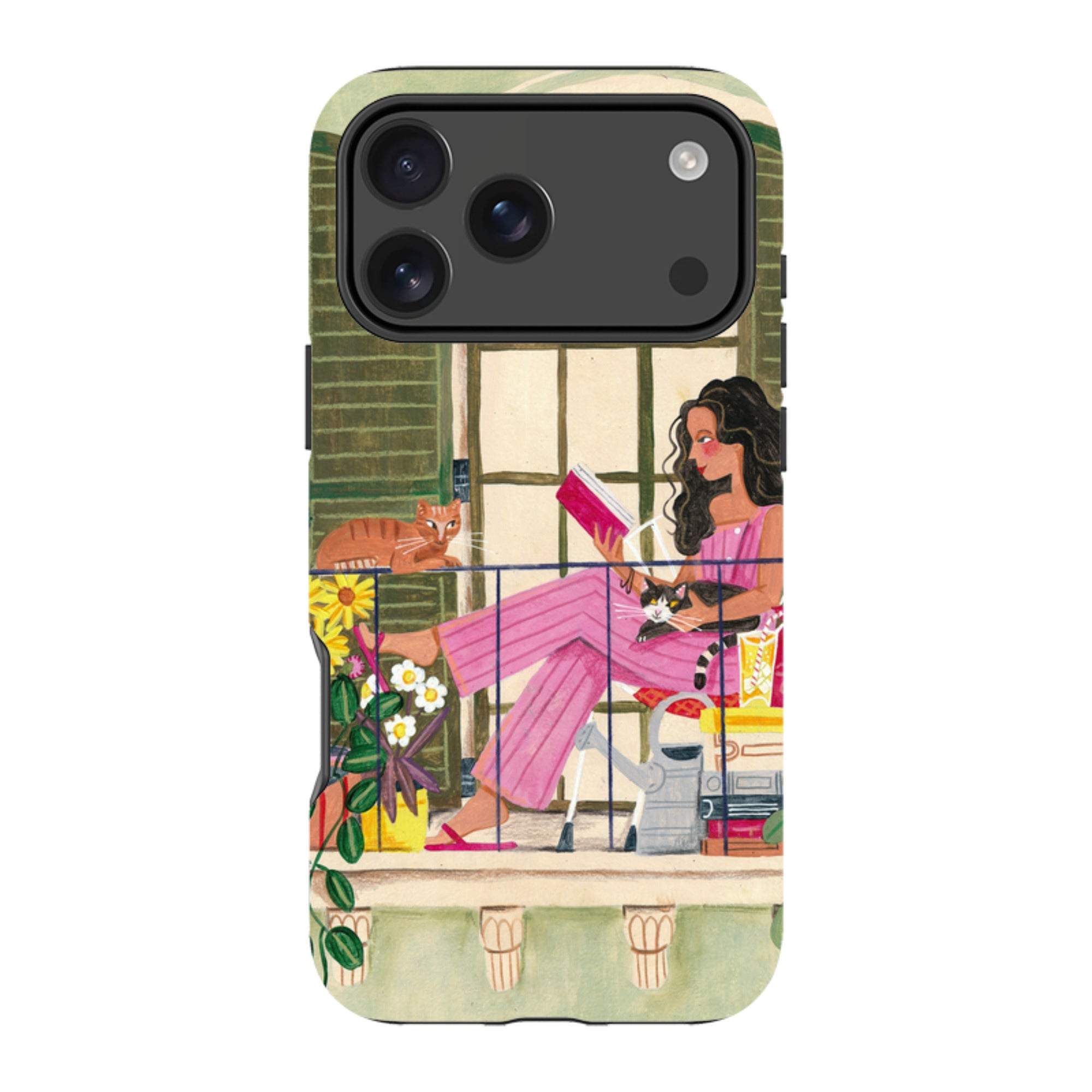 iPhone MagSafe Tough Case -  Balcony By Caroline Bonne Muller