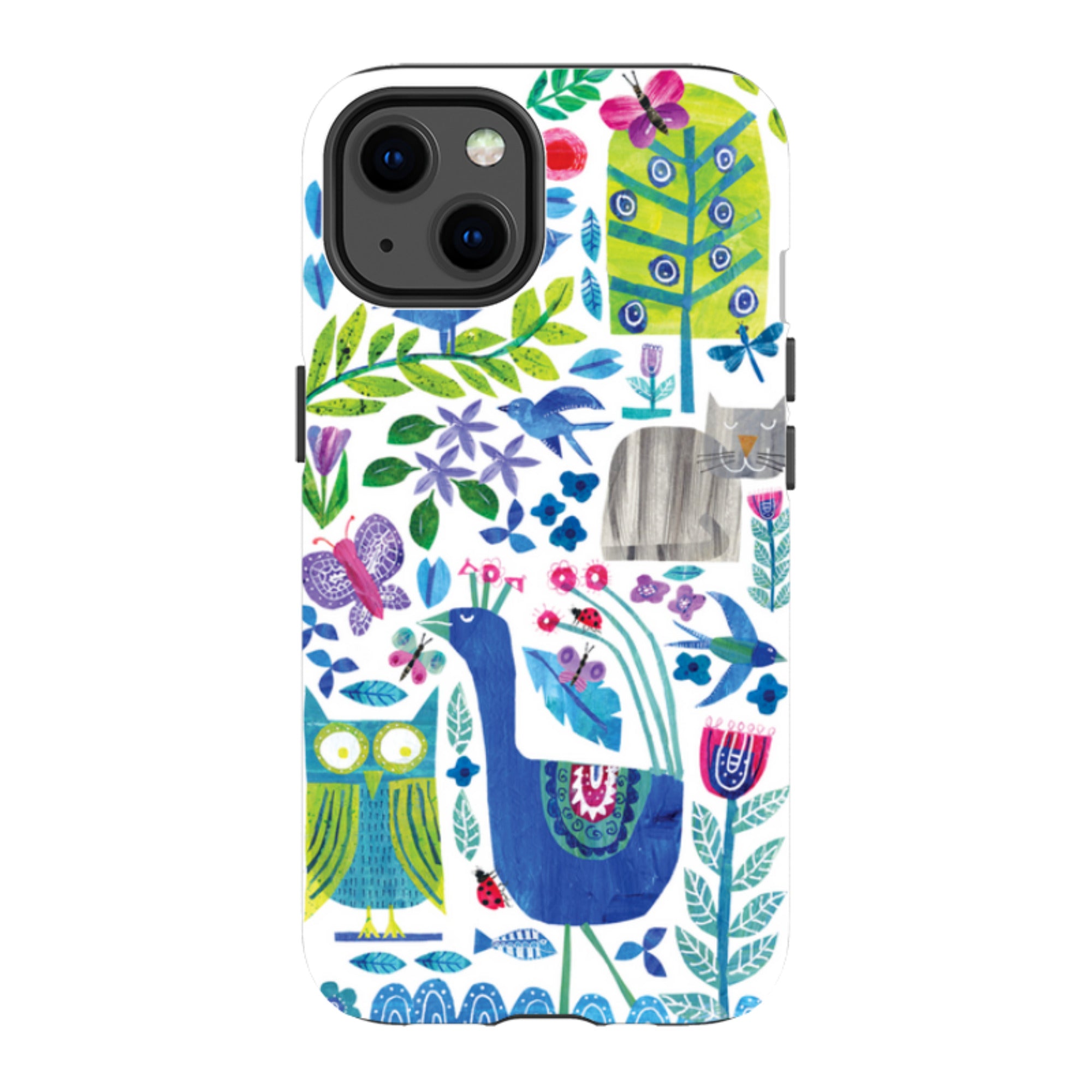 iPhone Tough Case - Back Garden By Tracey English