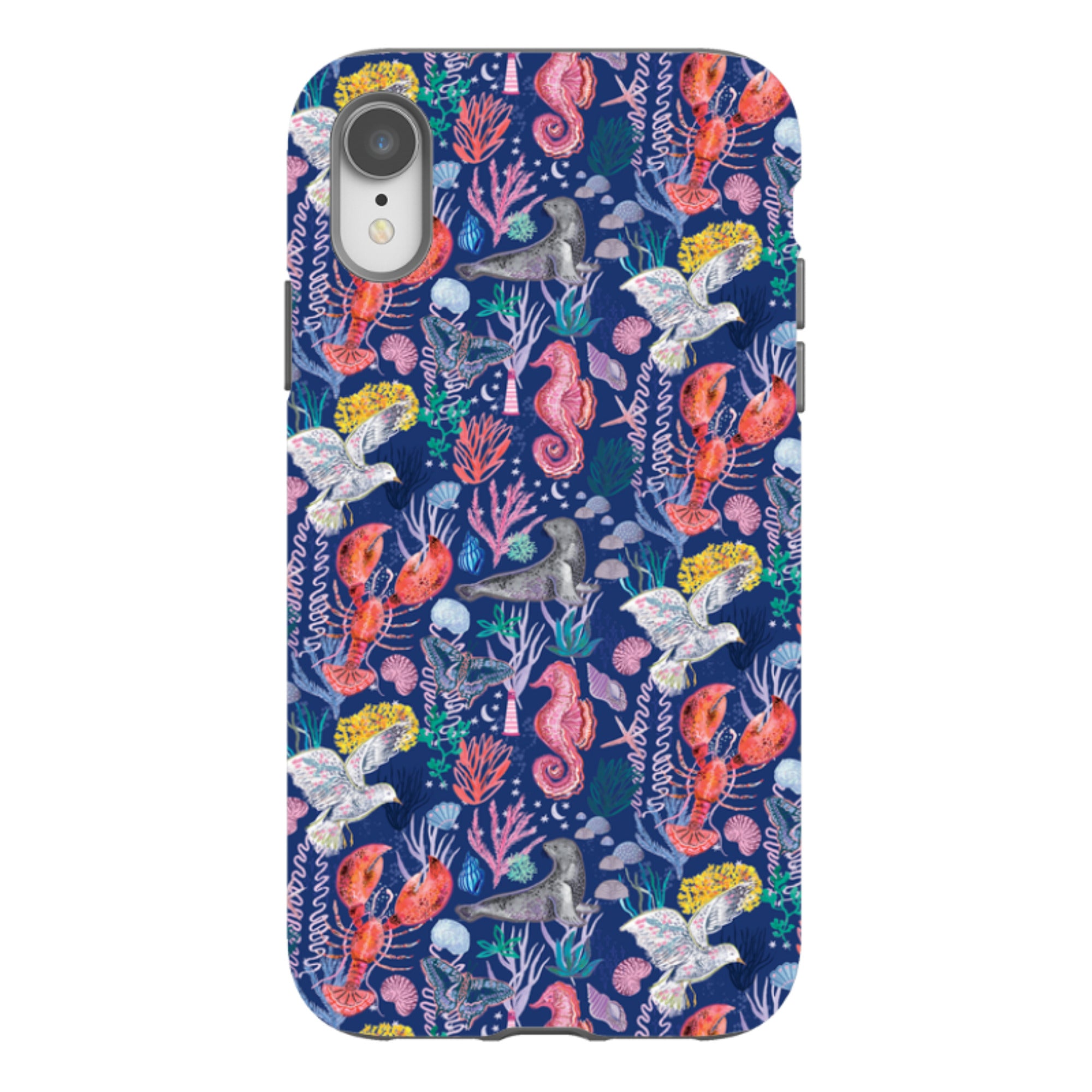 iPhone Case - Coastline Pattern-C By Emma Frances Grant