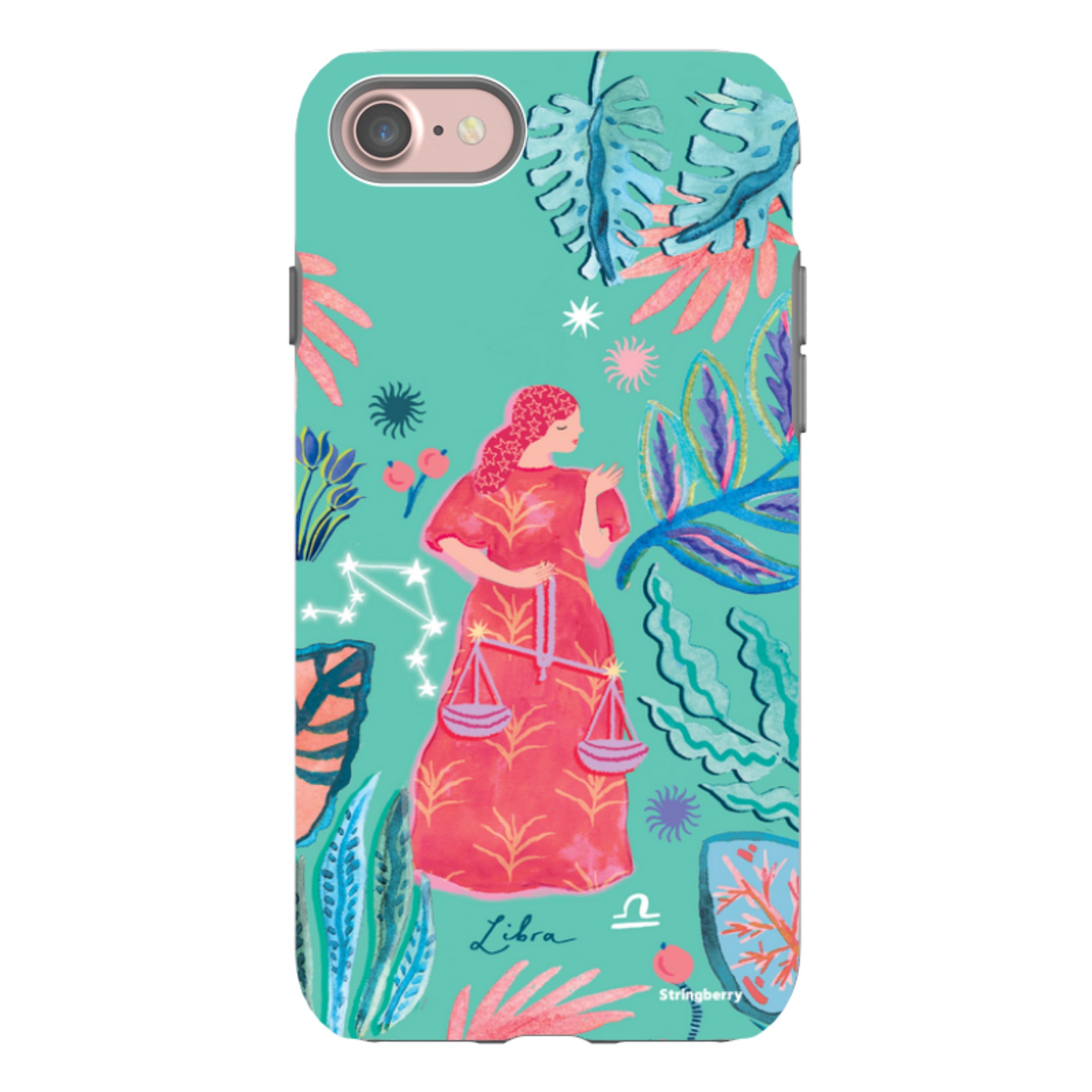 iPhone Tough Case - Libra By Emma Frances Grant