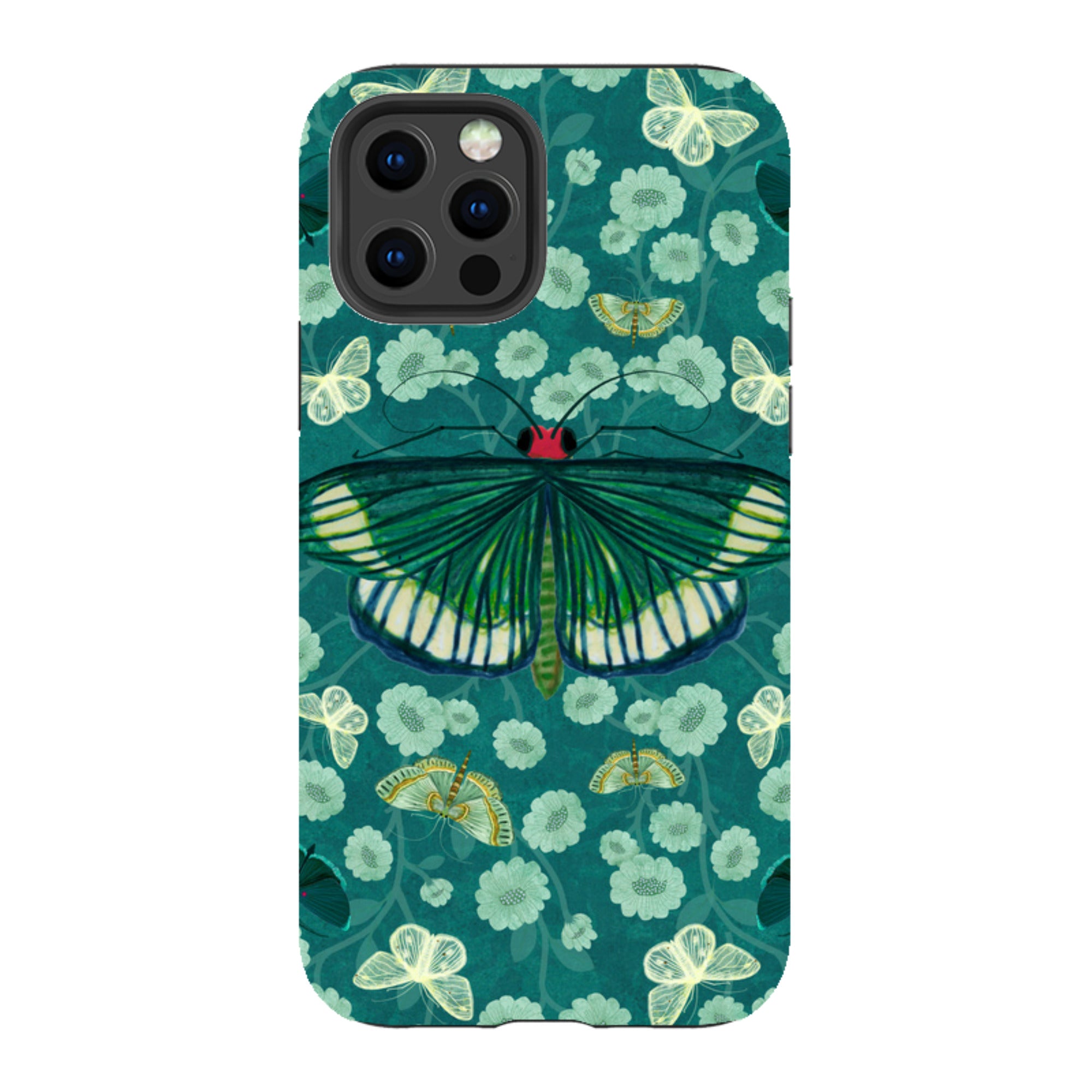 iPhone Tough Case - Big Moth 2 By Katherine Quinn