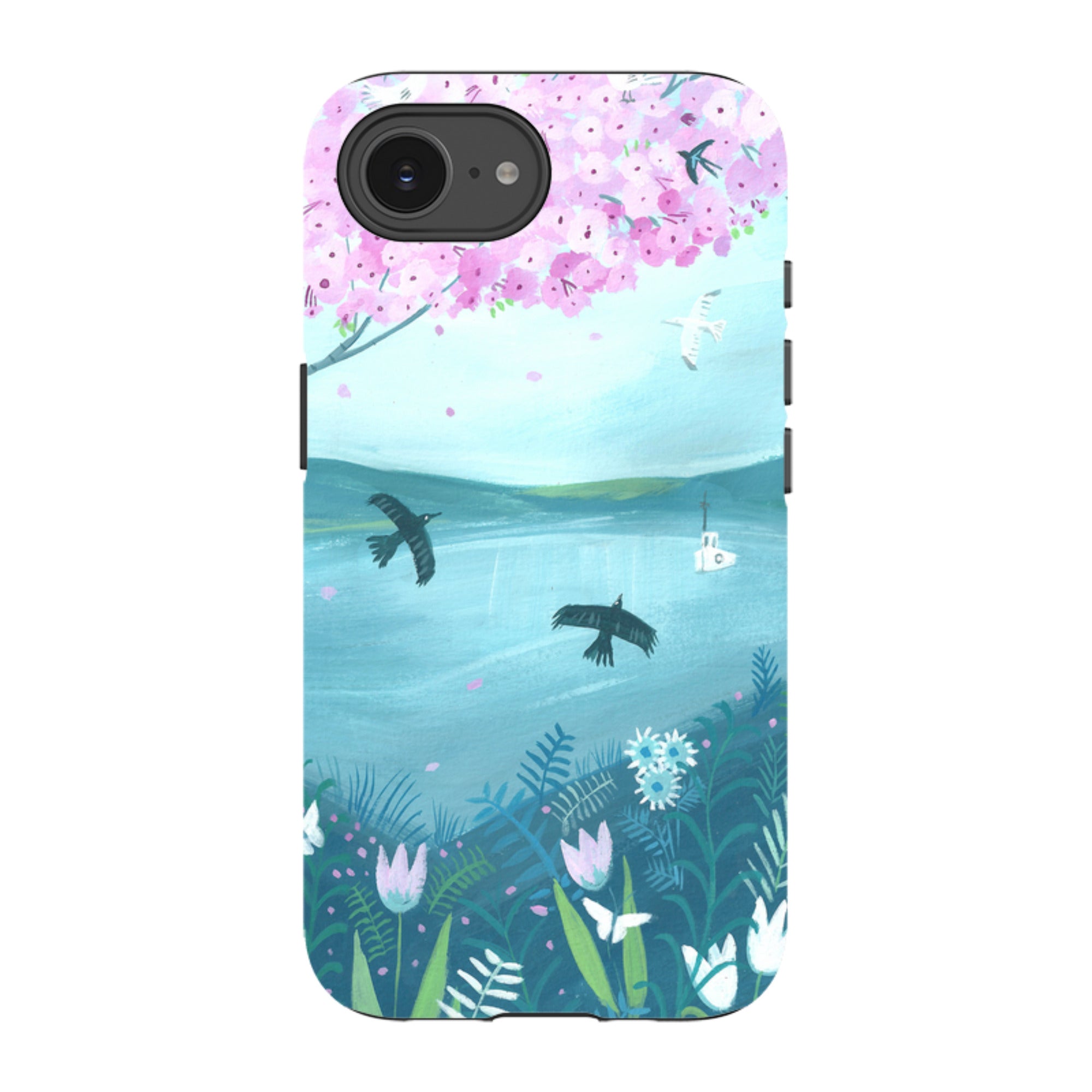 iPhone Tough Case - Blossom Tree By Mary Stubberfield
